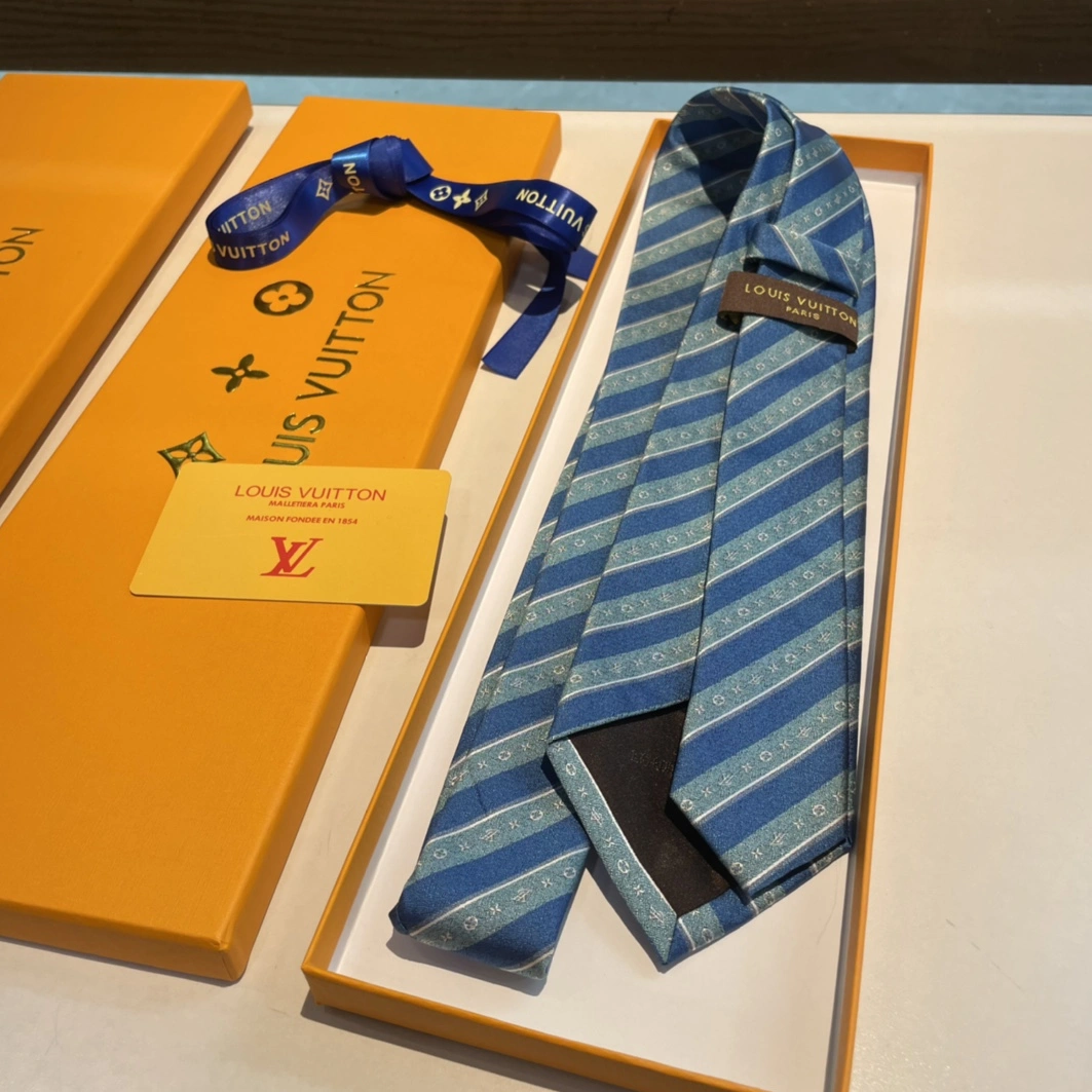 Sophisticated 8889 Louis Vuitton LV Necktie For Men