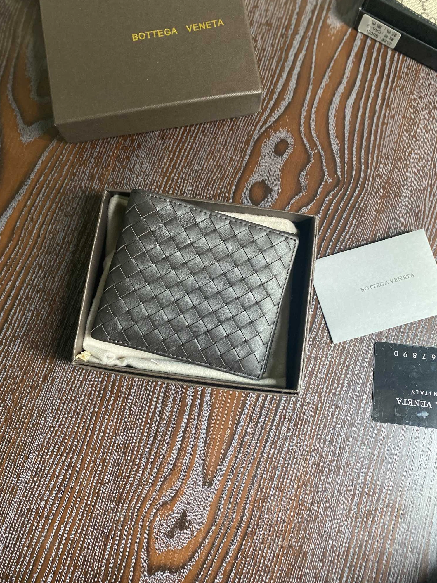 Sophisticated 8912 Bottega Veneta AAA Man Wallets