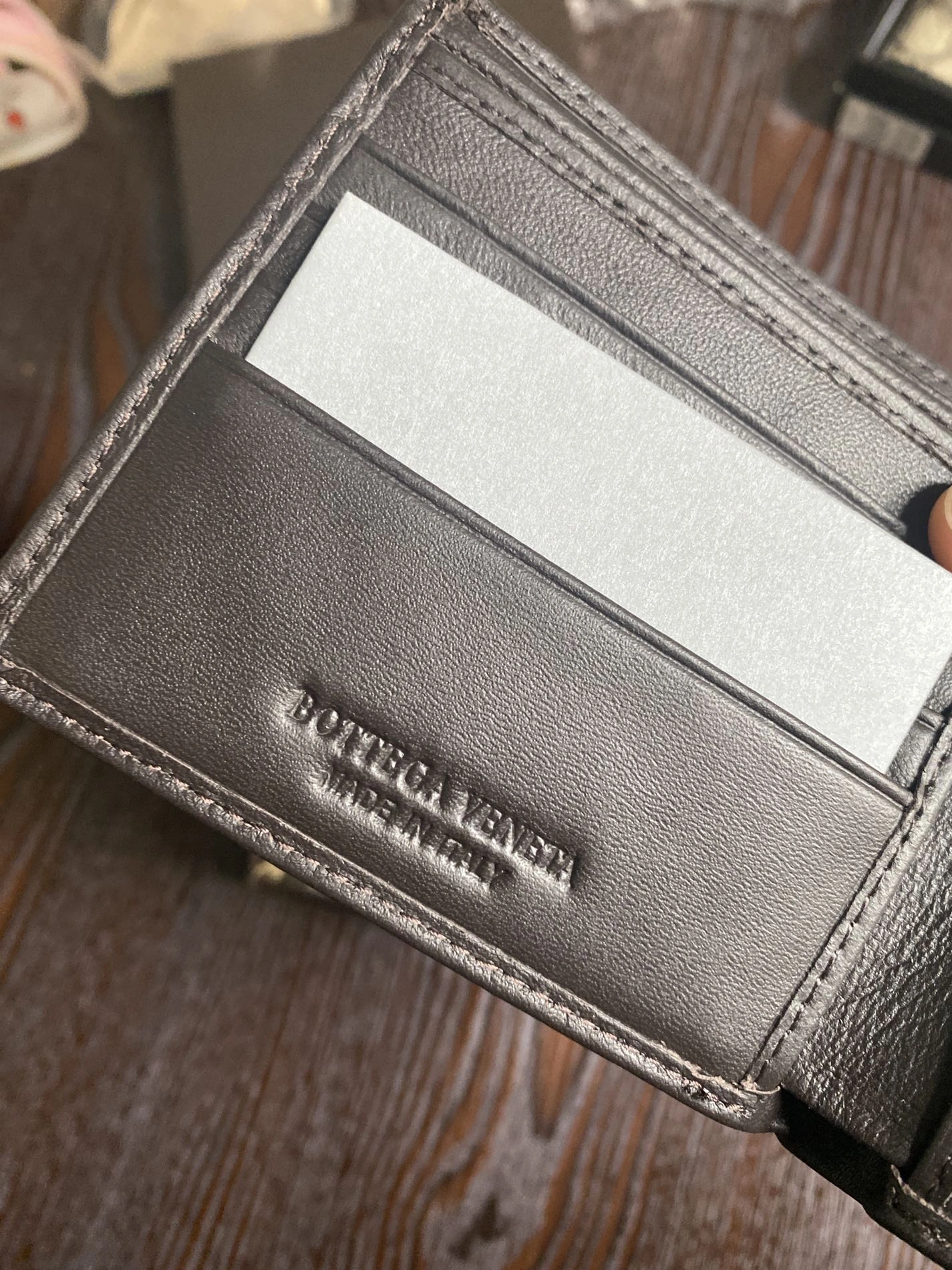 Sophisticated 8912 Bottega Veneta AAA Man Wallets