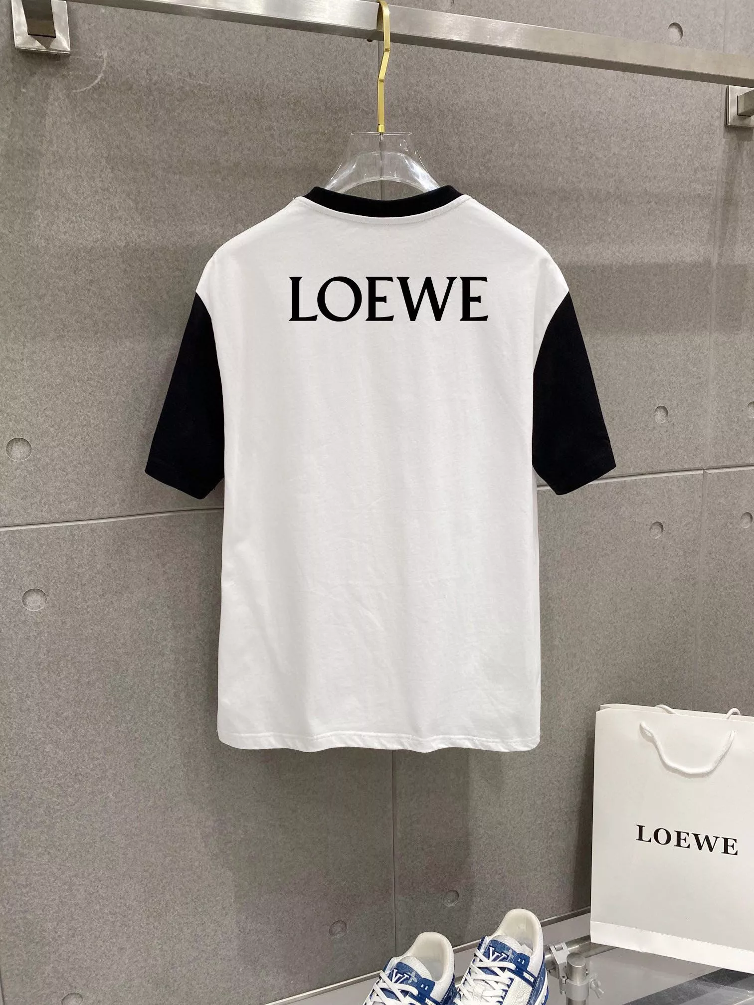 Sophisticated 8927 LOEWE T-Shirts Short Sleeved For Men