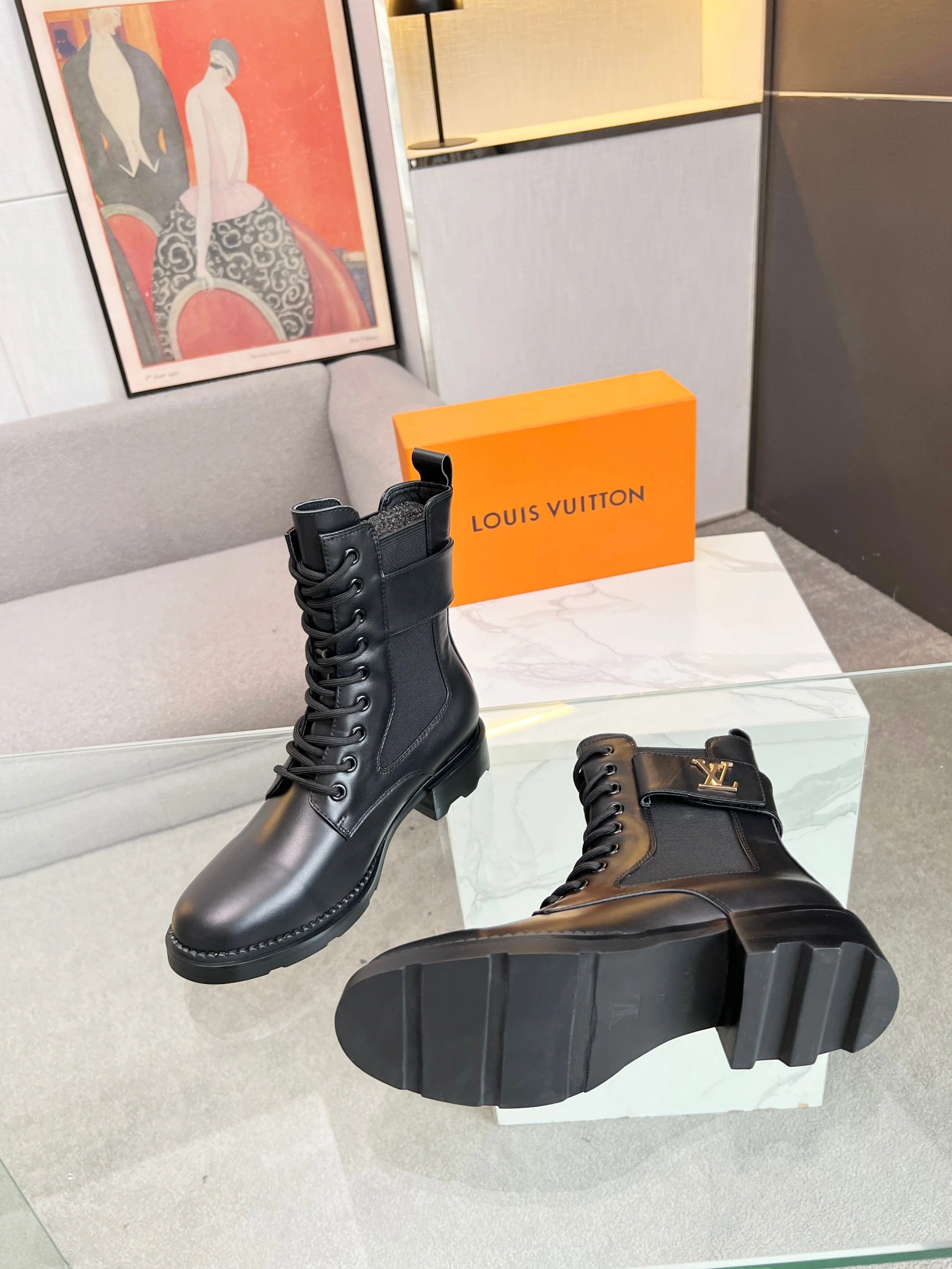 Sophisticated 8985 Louis Vuitton Boots For Women