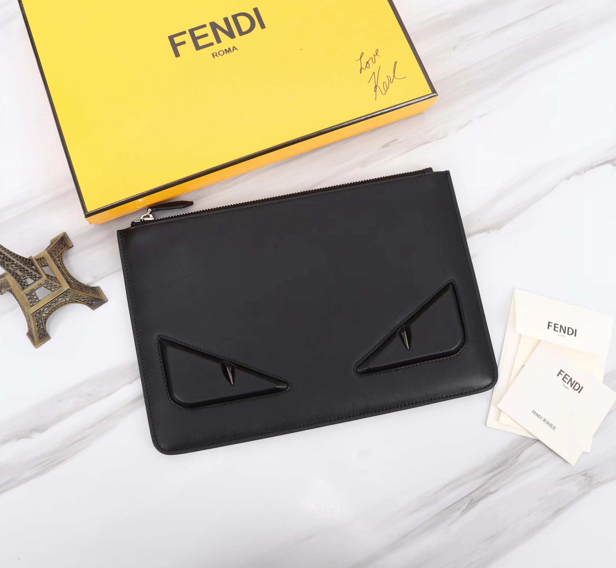 Sophisticated 9000 Fendi AAA Man Wallets