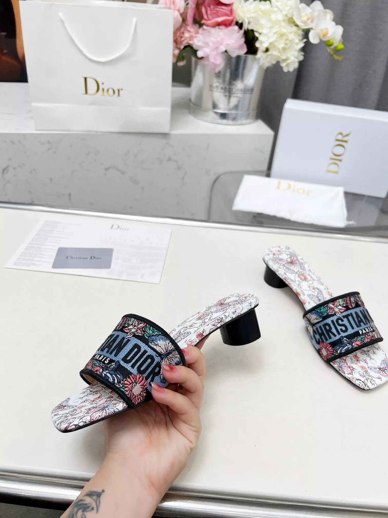 Sophisticated 9059 Christian Dior Slippers For Women