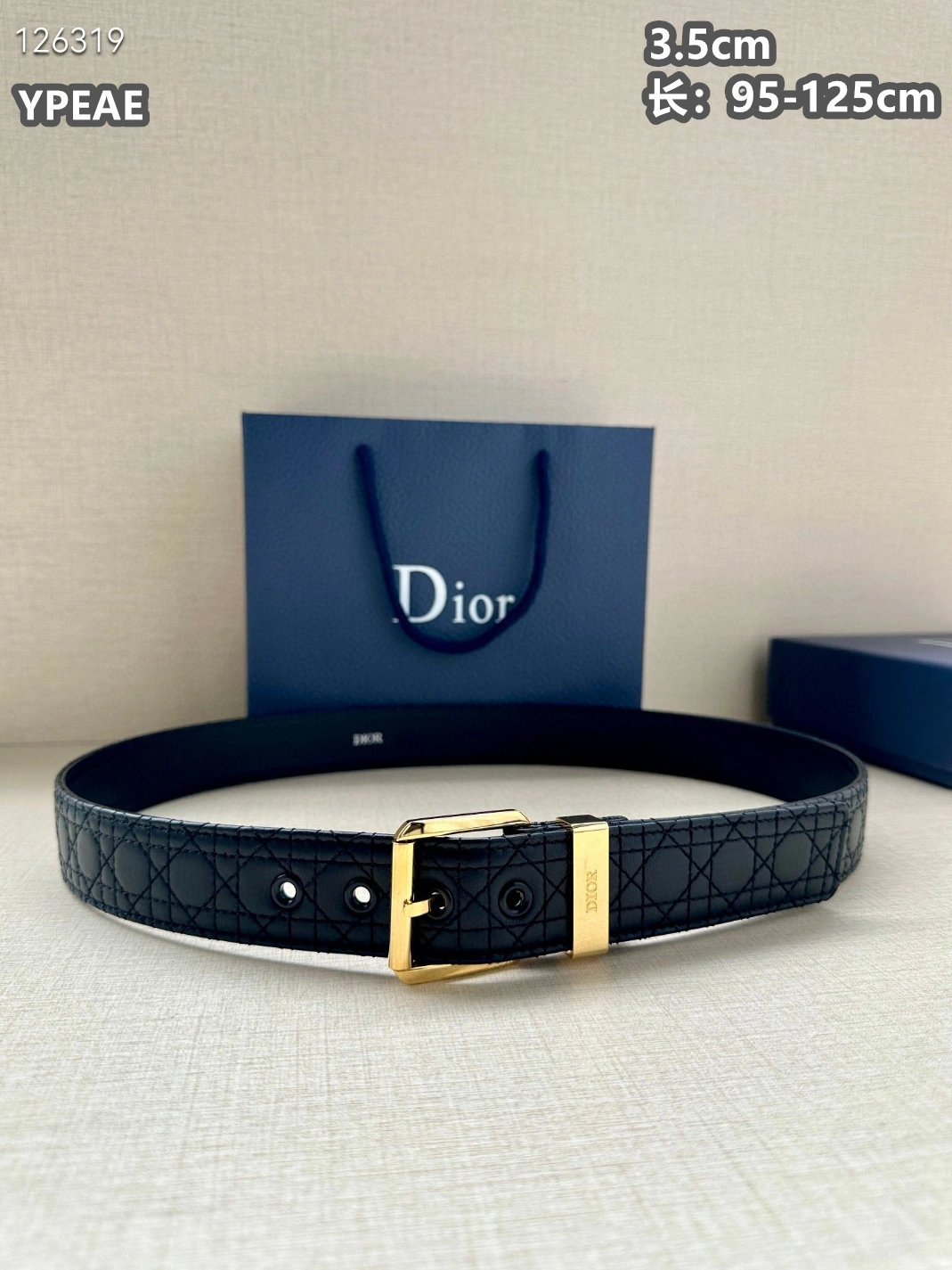 Sophisticated 9164 Christian Dior AAA Quality Belts For Unisex