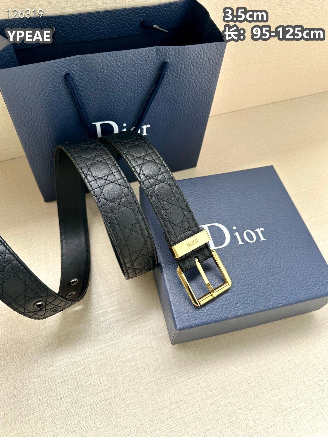 Sophisticated 9164 Christian Dior AAA Quality Belts For Unisex
