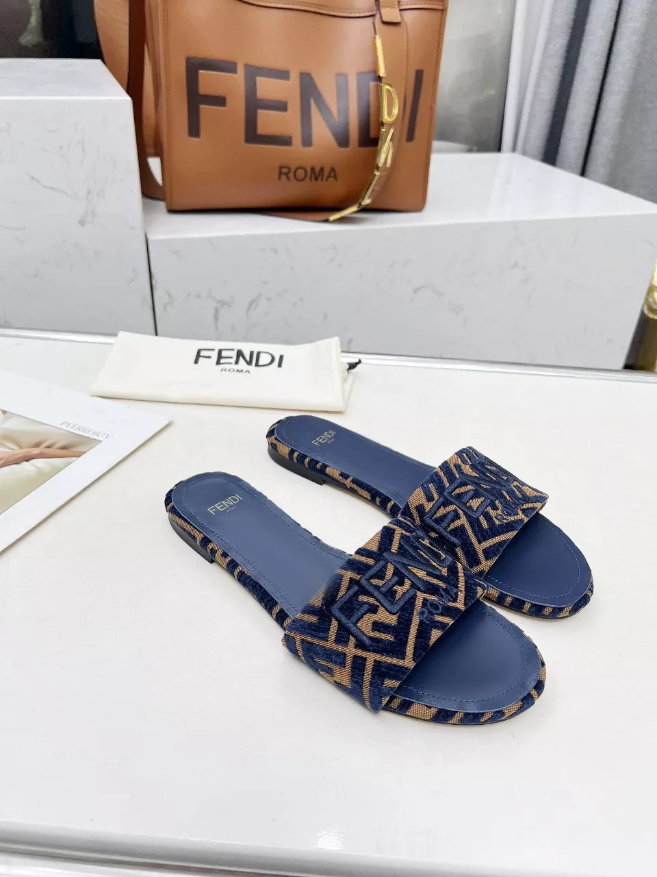Sophisticated 9188 Fendi Slippers For Women