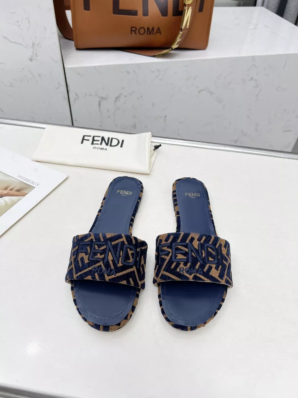 Sophisticated 9188 Fendi Slippers For Women