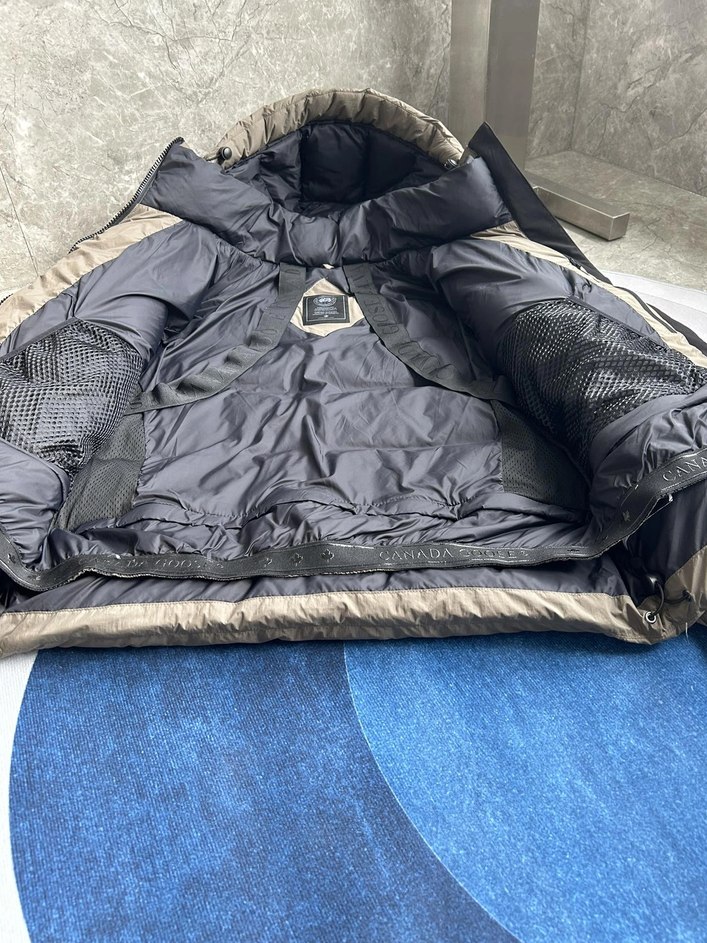 Sophisticated 938 Canada Goose Down Feather Coat Long Sleeved For Unisex