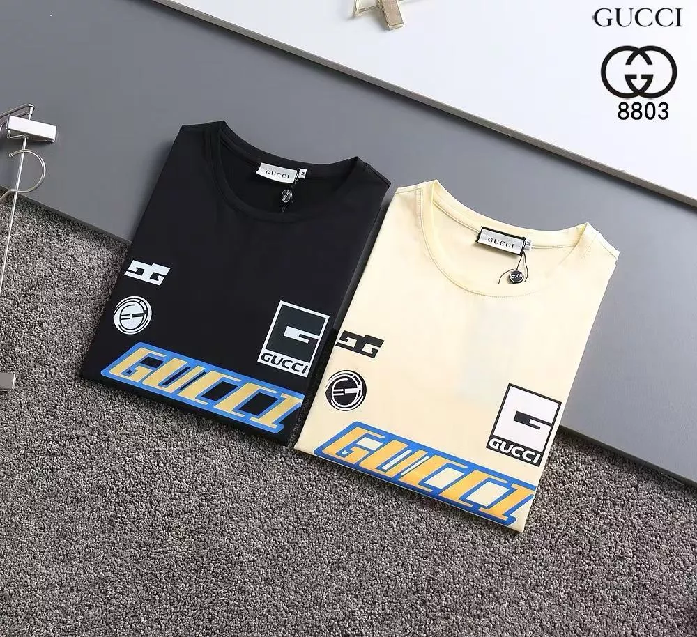Sophisticated 9598 Gucci T-Shirts Short Sleeved For Men