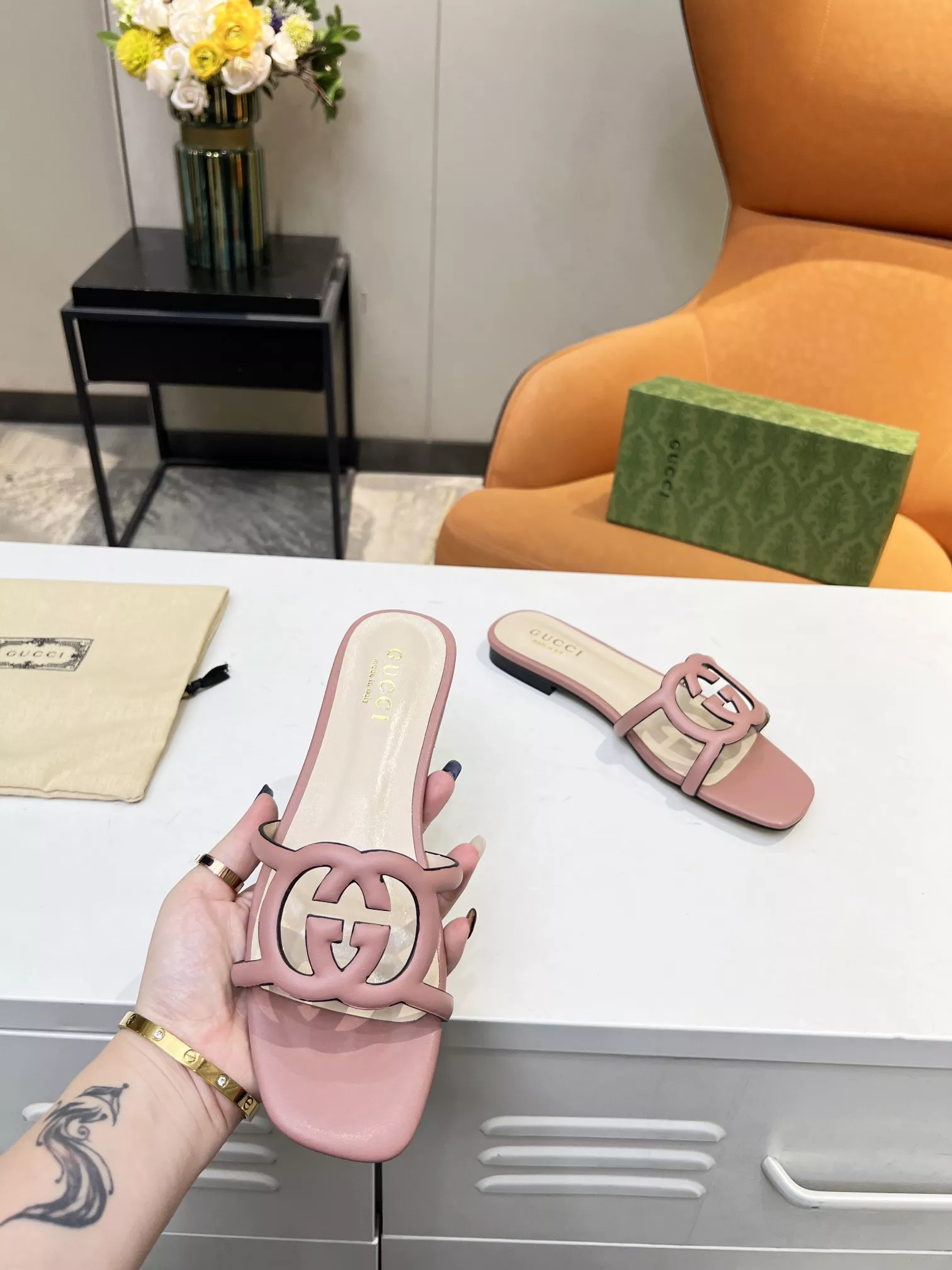 Sophisticated 9652 Gucci Slippers For Women