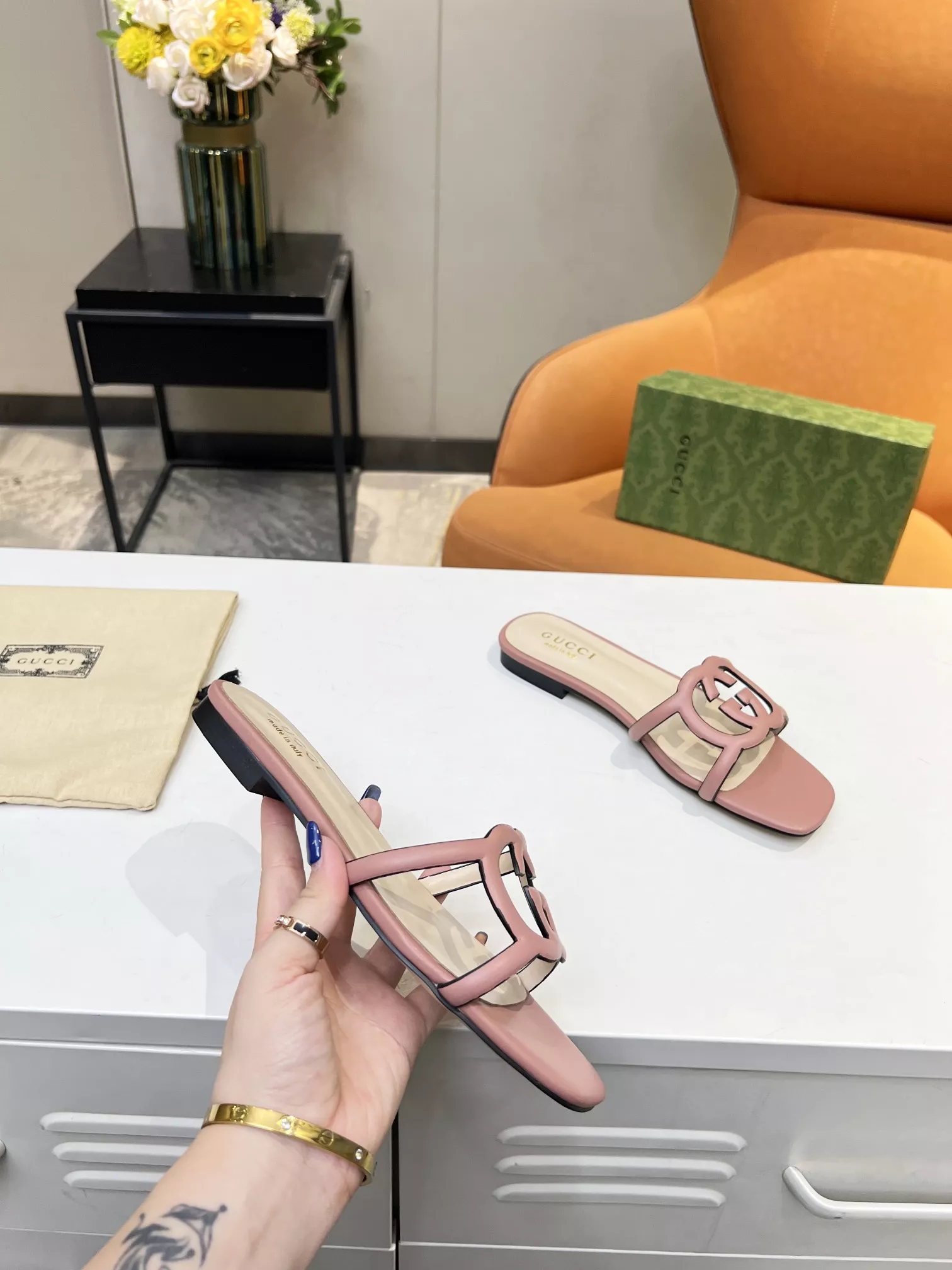 Sophisticated 9652 Gucci Slippers For Women