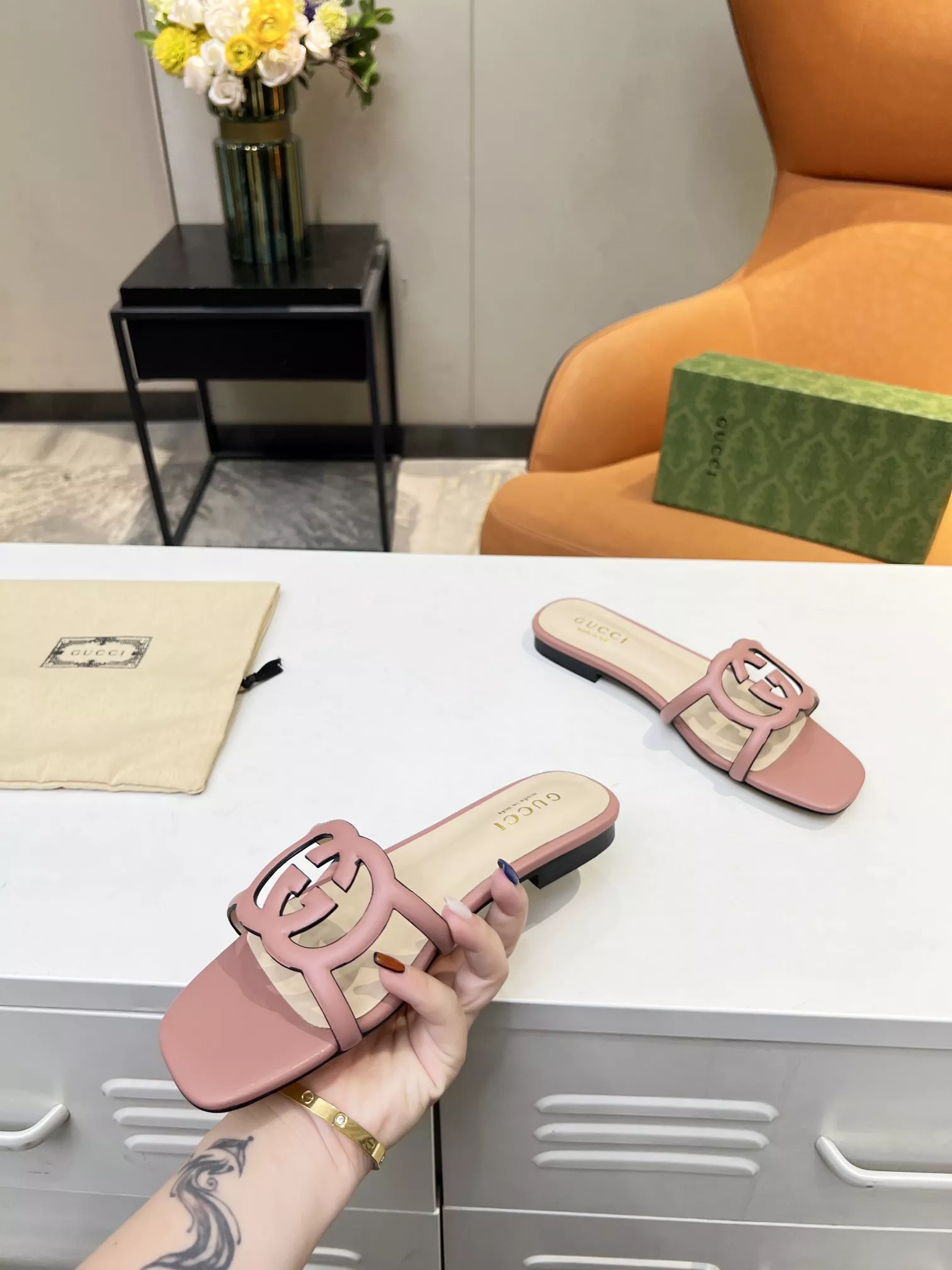 Sophisticated 9652 Gucci Slippers For Women