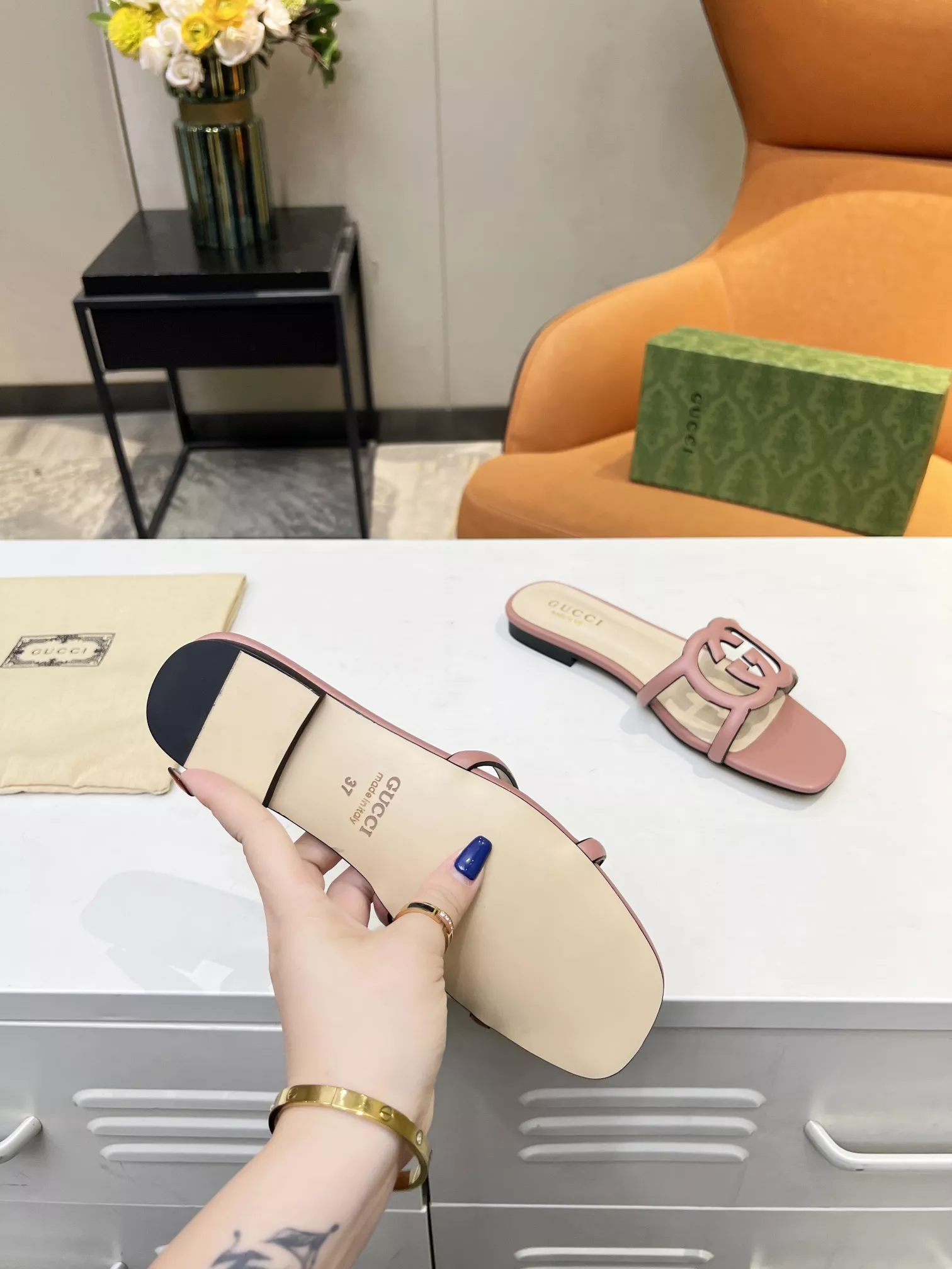 Sophisticated 9652 Gucci Slippers For Women