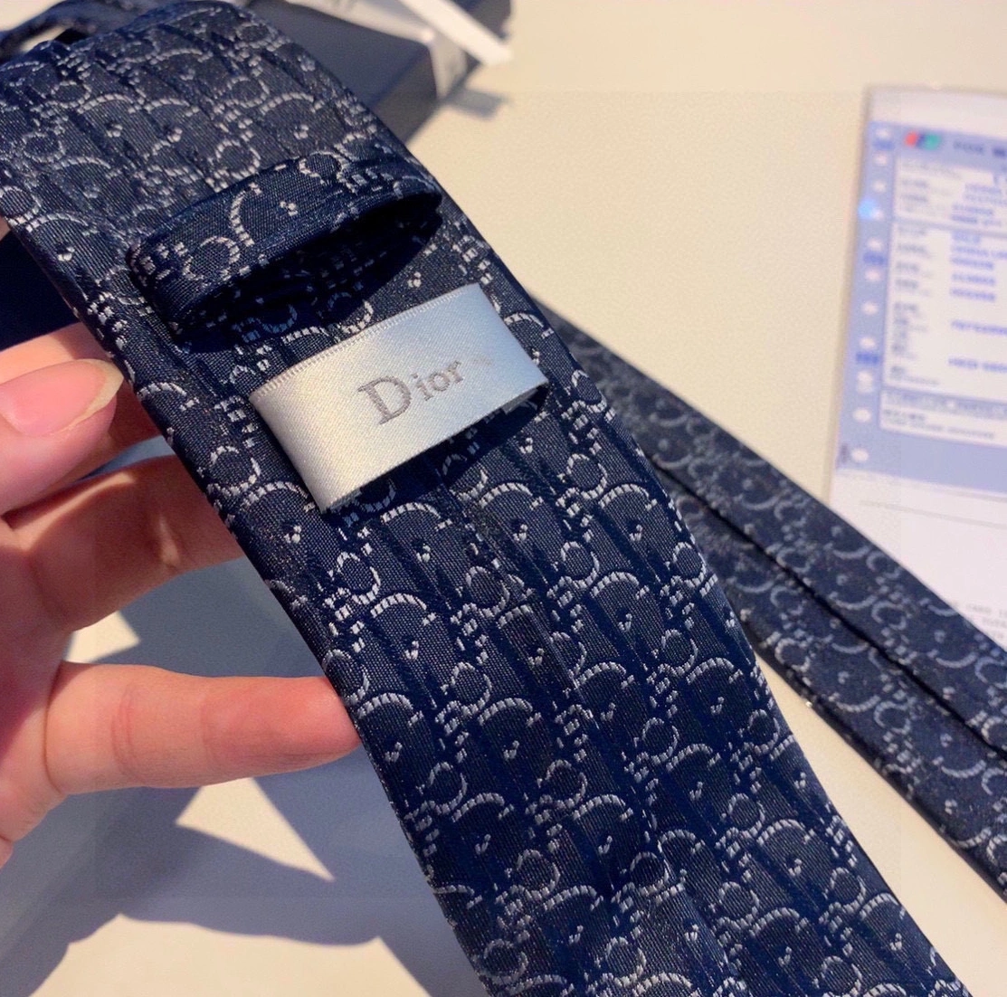 Sophisticated 9663 Christian Dior Necktie For Men