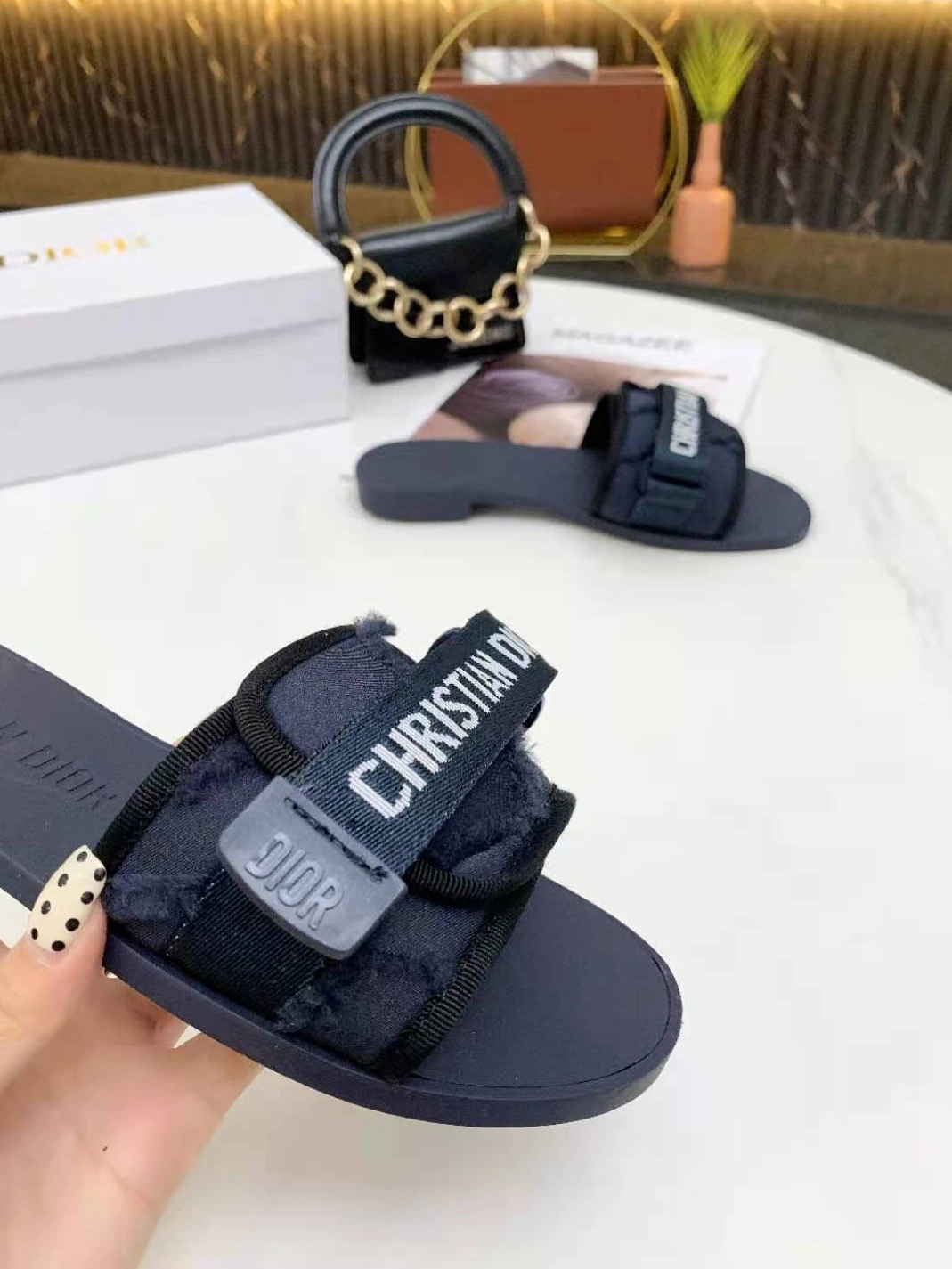 Sophisticated 9750 Christian Dior Slippers For Women
