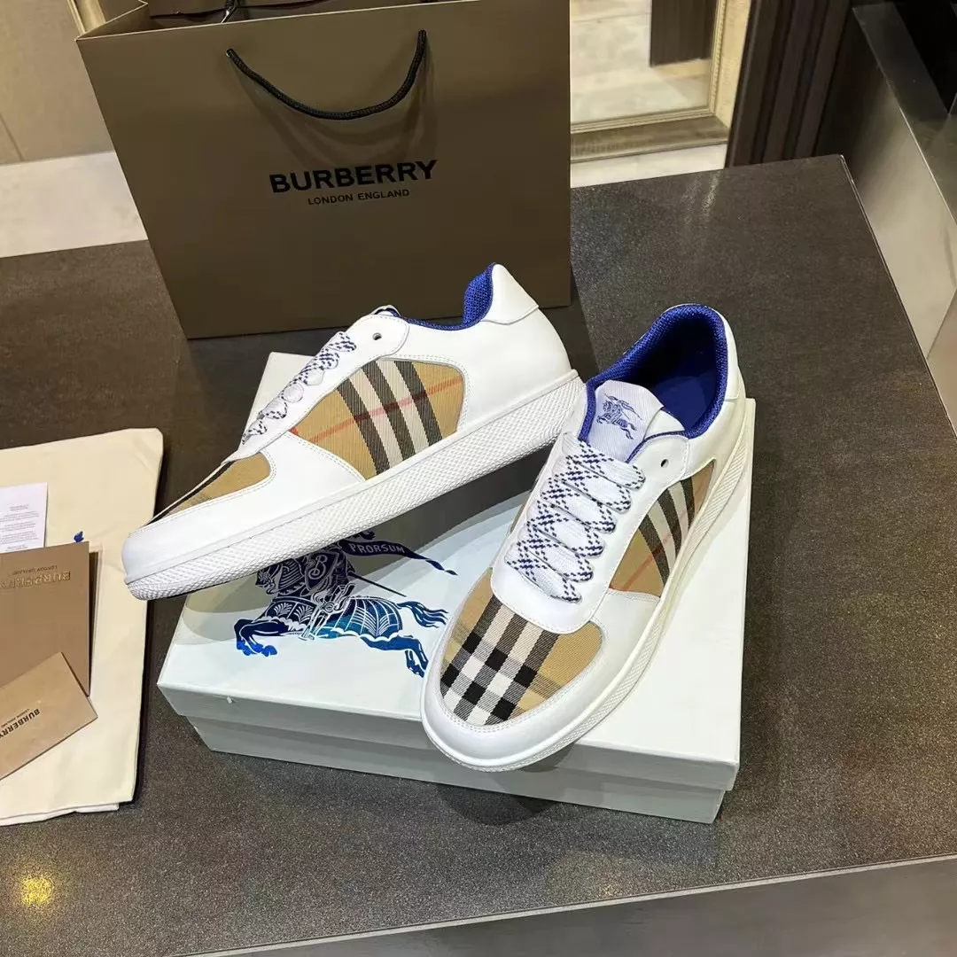 SportInspired 1046 Burberry Casual Shoes For Men