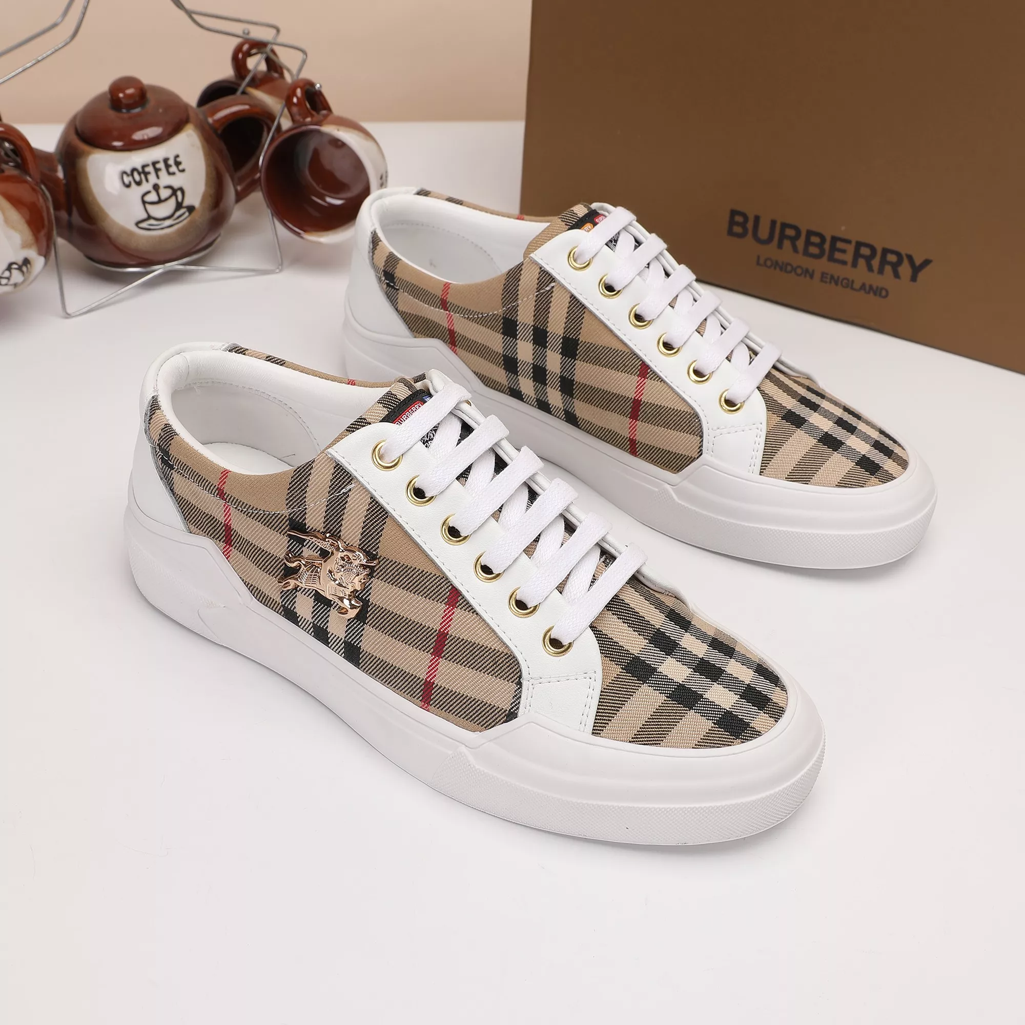 SportInspired 1111 Burberry Casual Shoes For Men