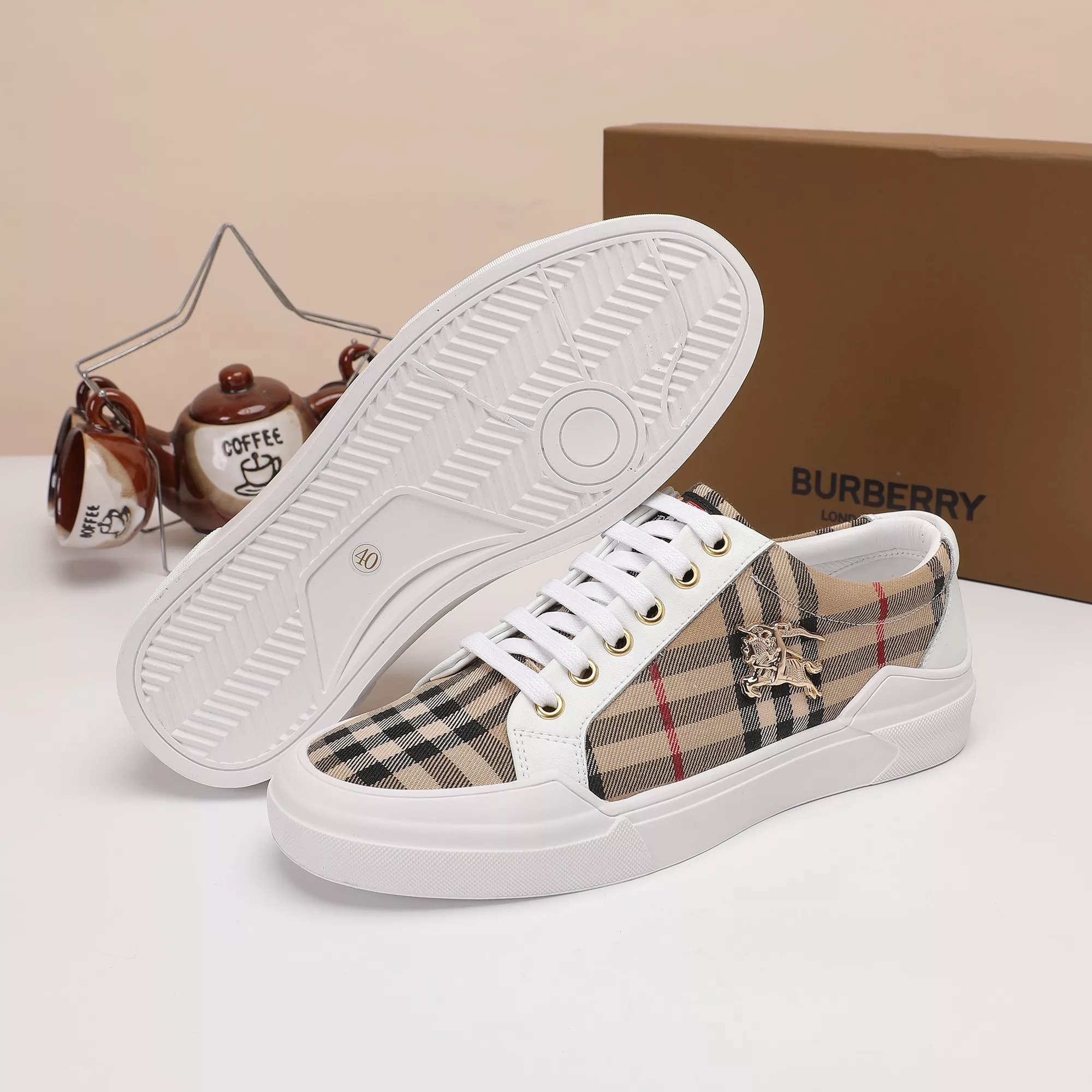 SportInspired 1111 Burberry Casual Shoes For Men