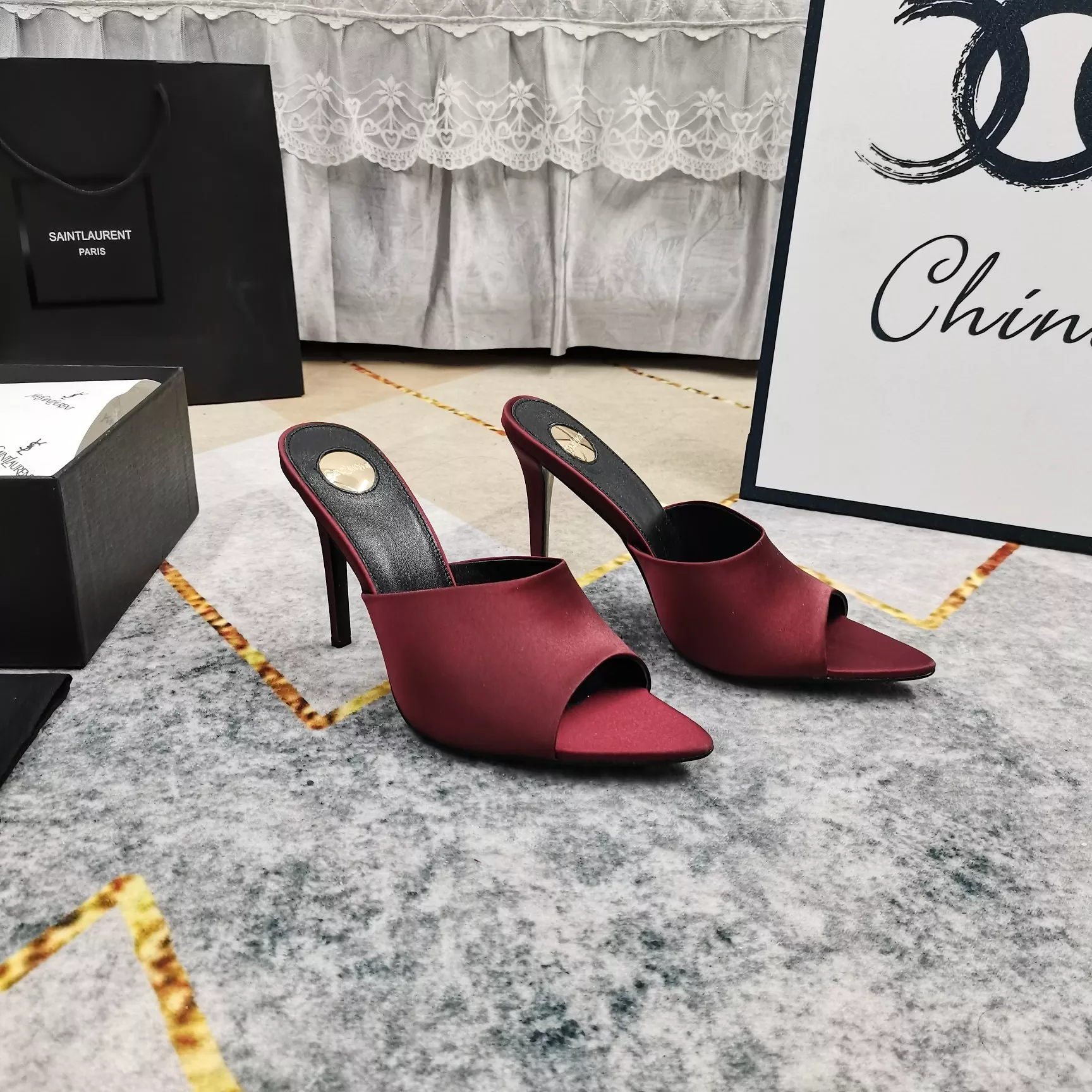 SportInspired 1194 Yves Saint Laurent YSL Slippers For Women
