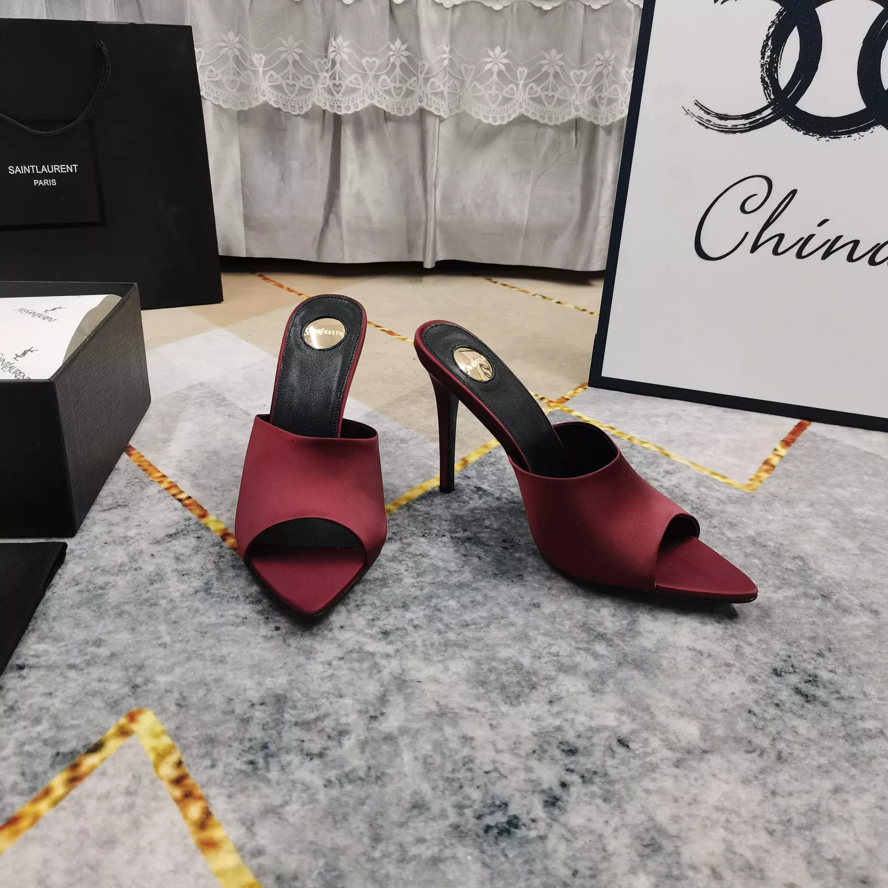 SportInspired 1194 Yves Saint Laurent YSL Slippers For Women
