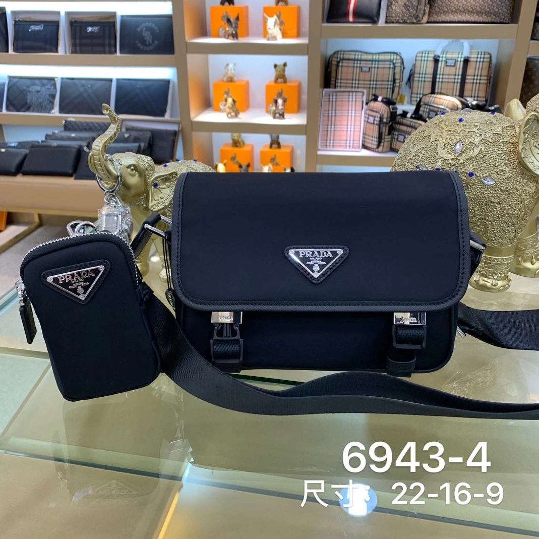 SportInspired 1766 Prada AAA Man Messenger Bags
