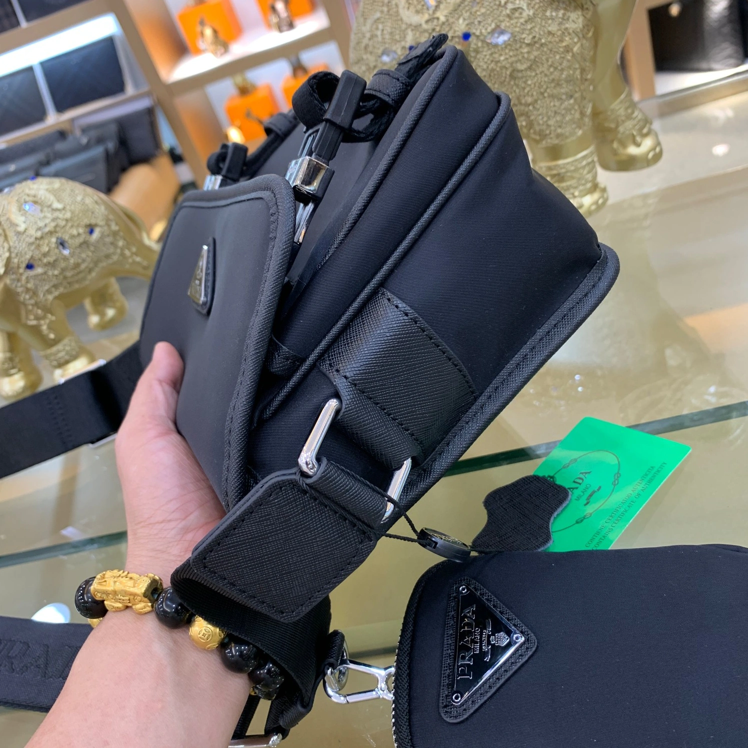 SportInspired 1766 Prada AAA Man Messenger Bags