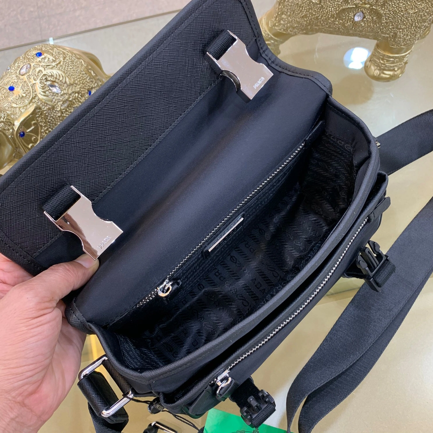 SportInspired 1766 Prada AAA Man Messenger Bags