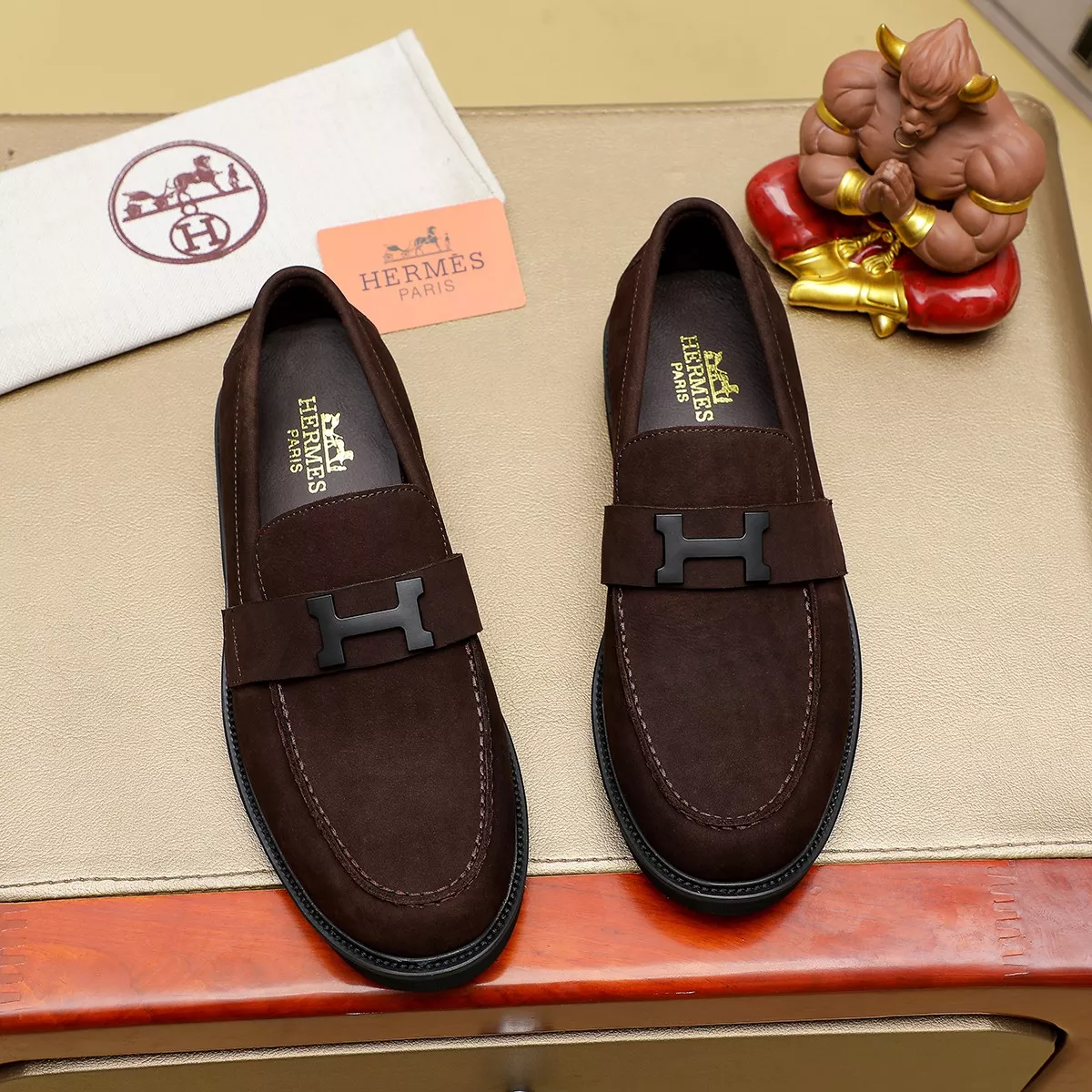 SportInspired 2056 Hermes Leather Shoes For Men