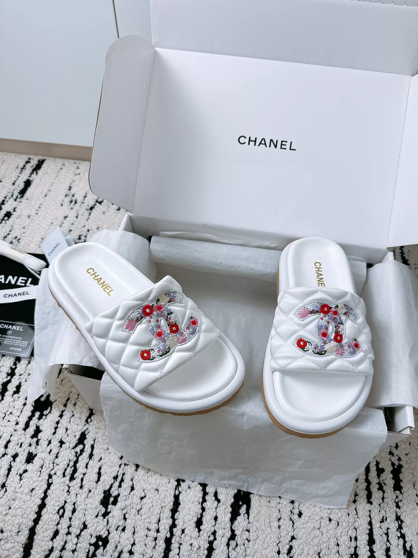SportInspired 2223 Chanel Slippers For Women
