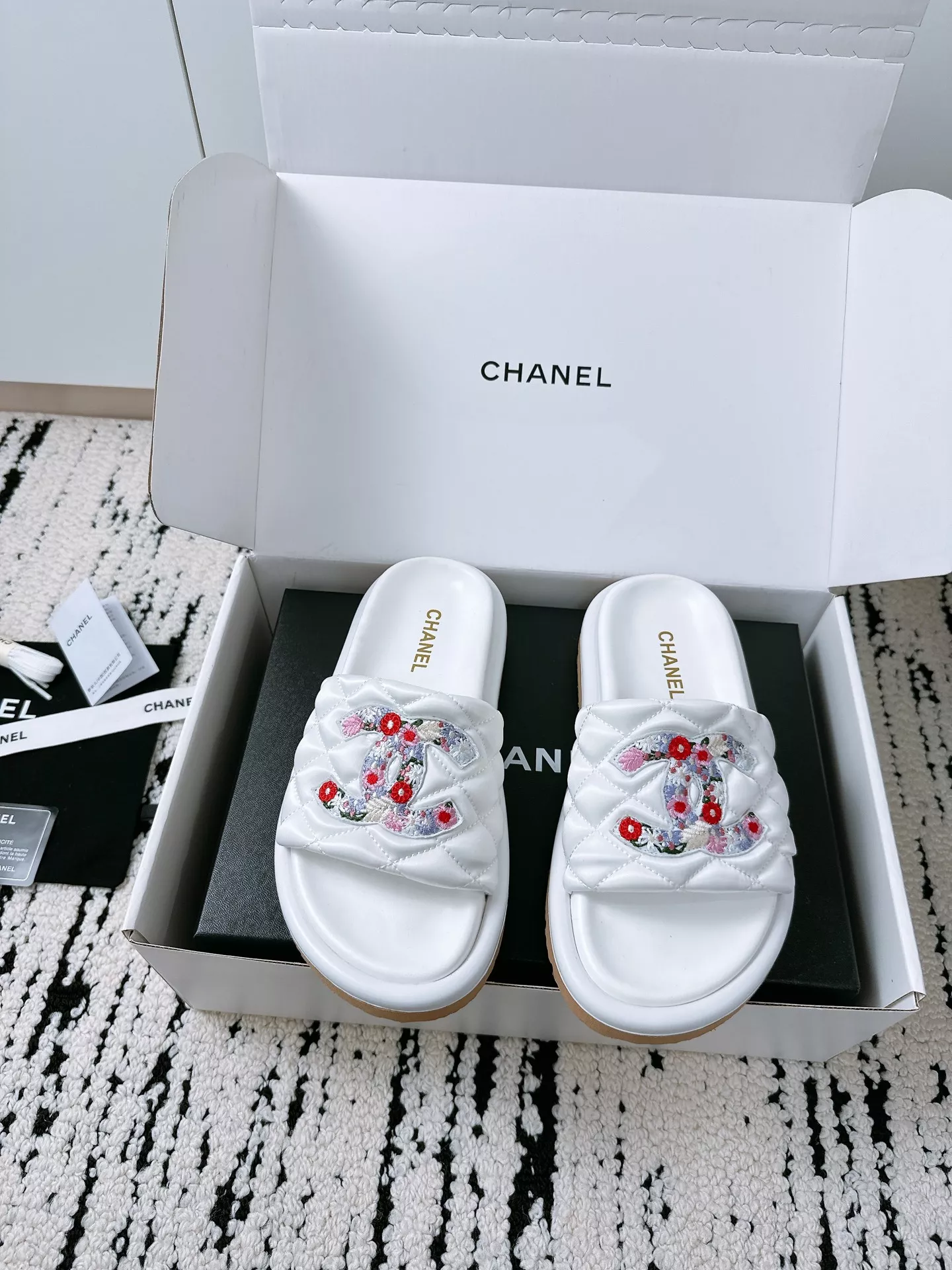 SportInspired 2223 Chanel Slippers For Women