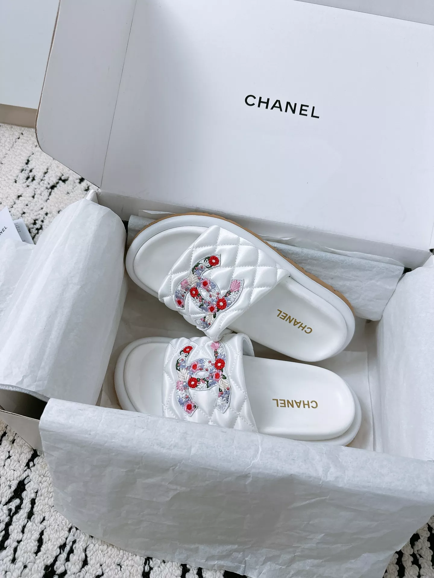 SportInspired 2223 Chanel Slippers For Women