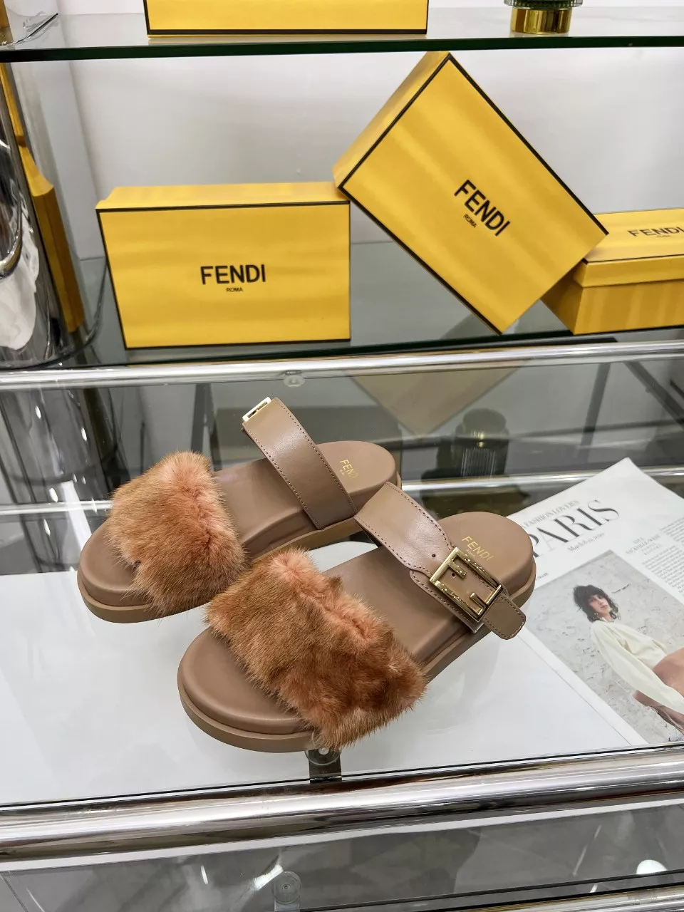 SportInspired 2269 Fendi Slippers For Women
