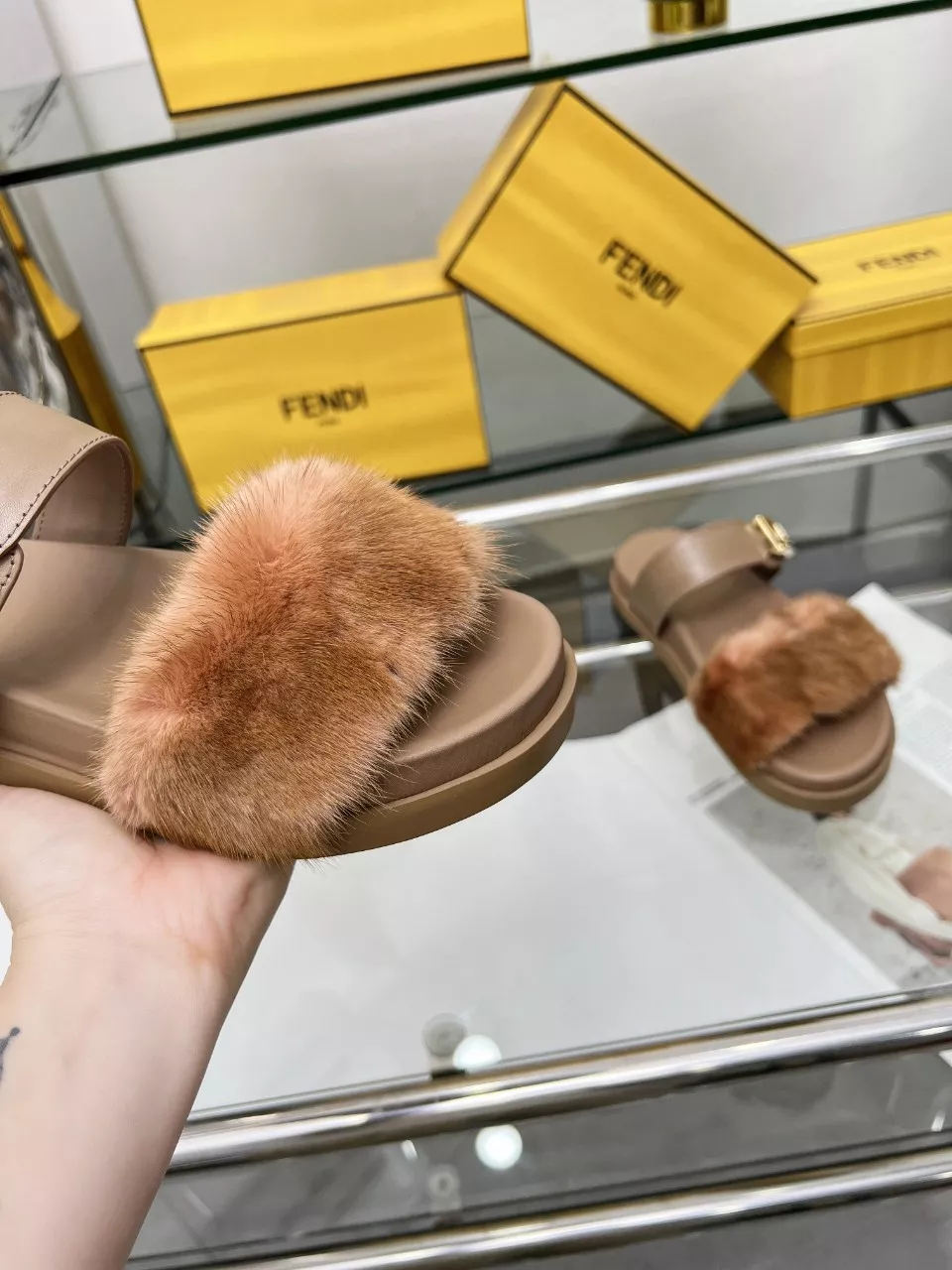 SportInspired 2269 Fendi Slippers For Women