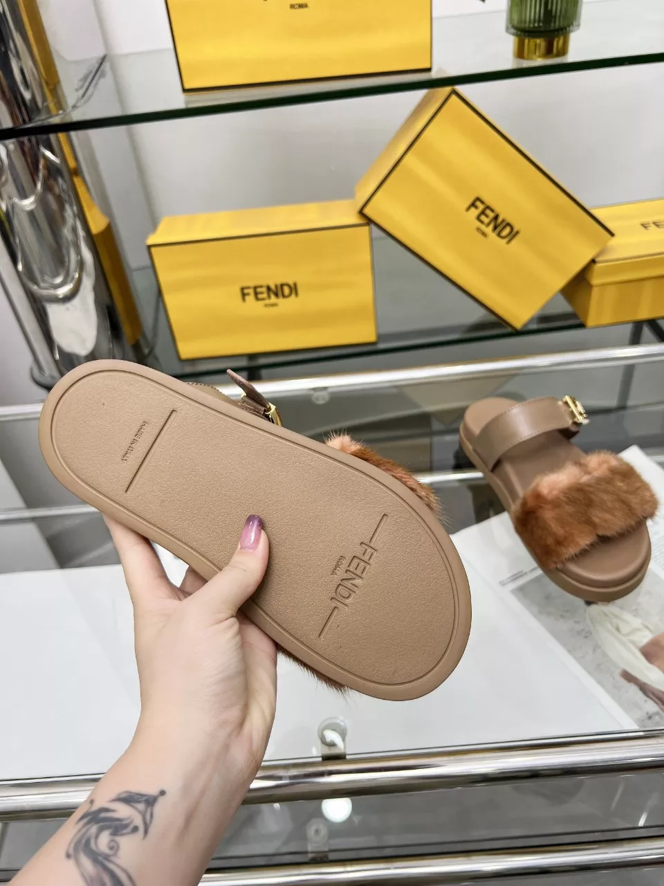 SportInspired 2269 Fendi Slippers For Women
