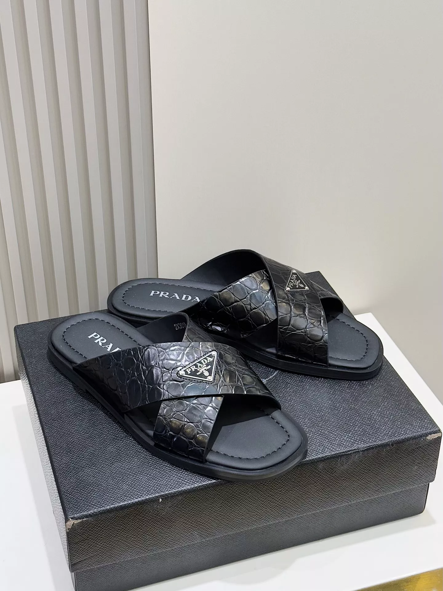 SportInspired 2448 Prada Slippers For Men