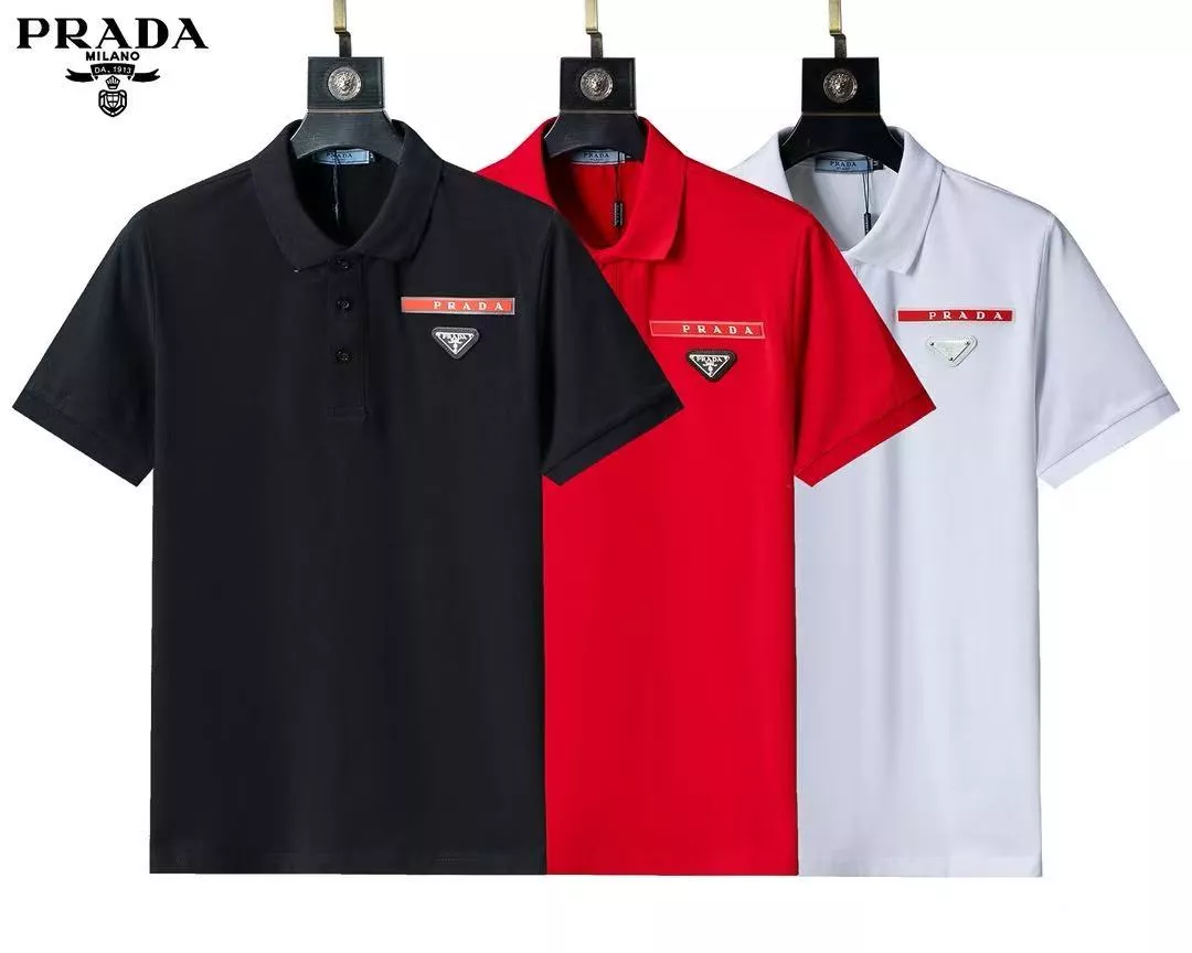 SportInspired 2505 Prada T-Shirts Short Sleeved For Men