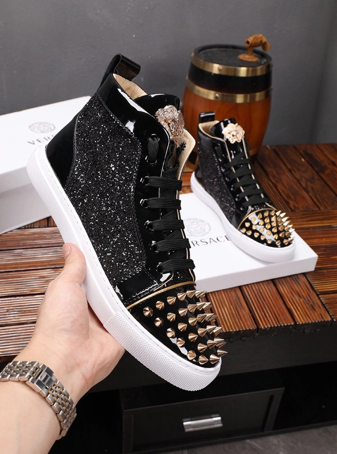 SportInspired 2548 Versace High Tops Shoes For Men