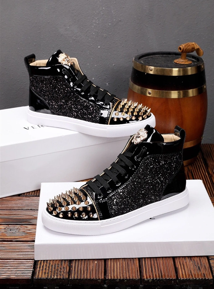 SportInspired 2548 Versace High Tops Shoes For Men
