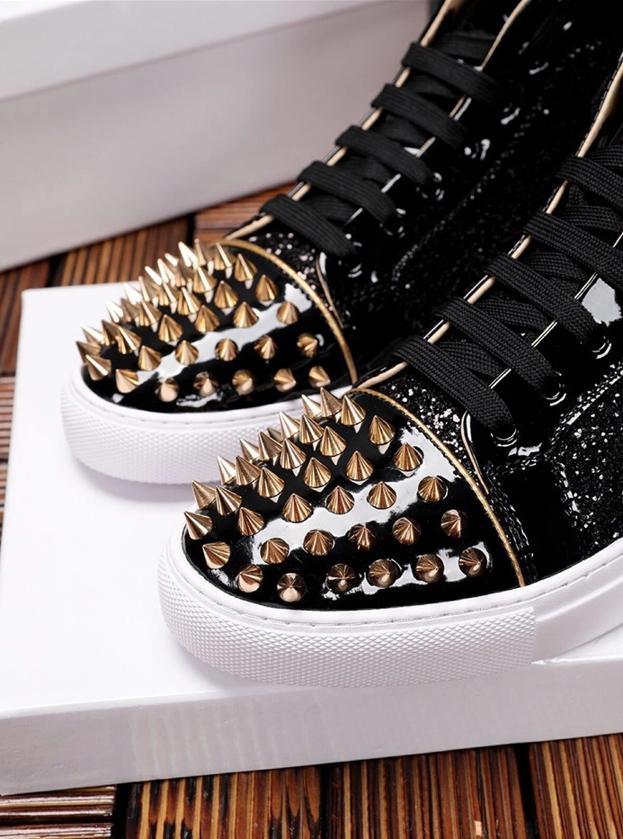 SportInspired 2548 Versace High Tops Shoes For Men