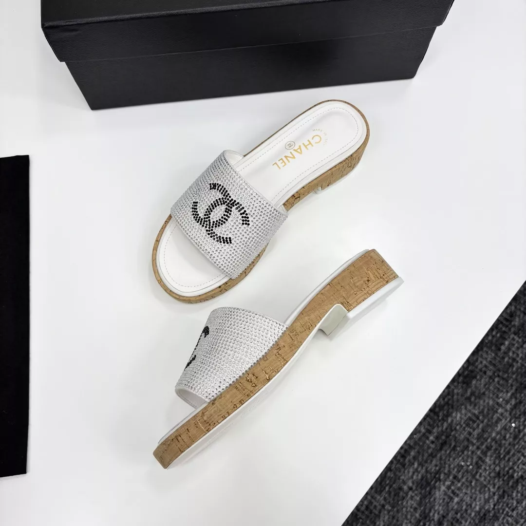 SportInspired 2593 Chanel Slippers For Women
