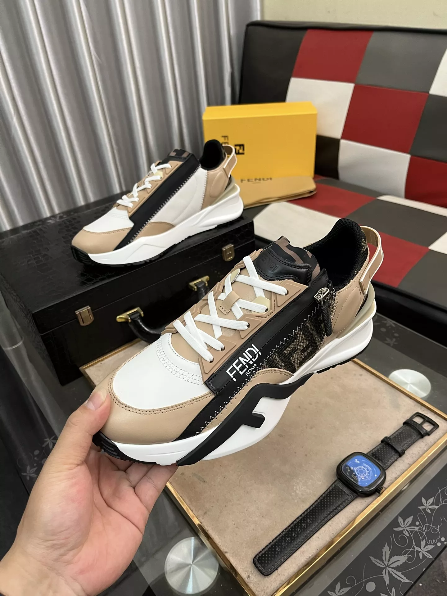 SportInspired 2936 Fendi Casual Shoes For Men