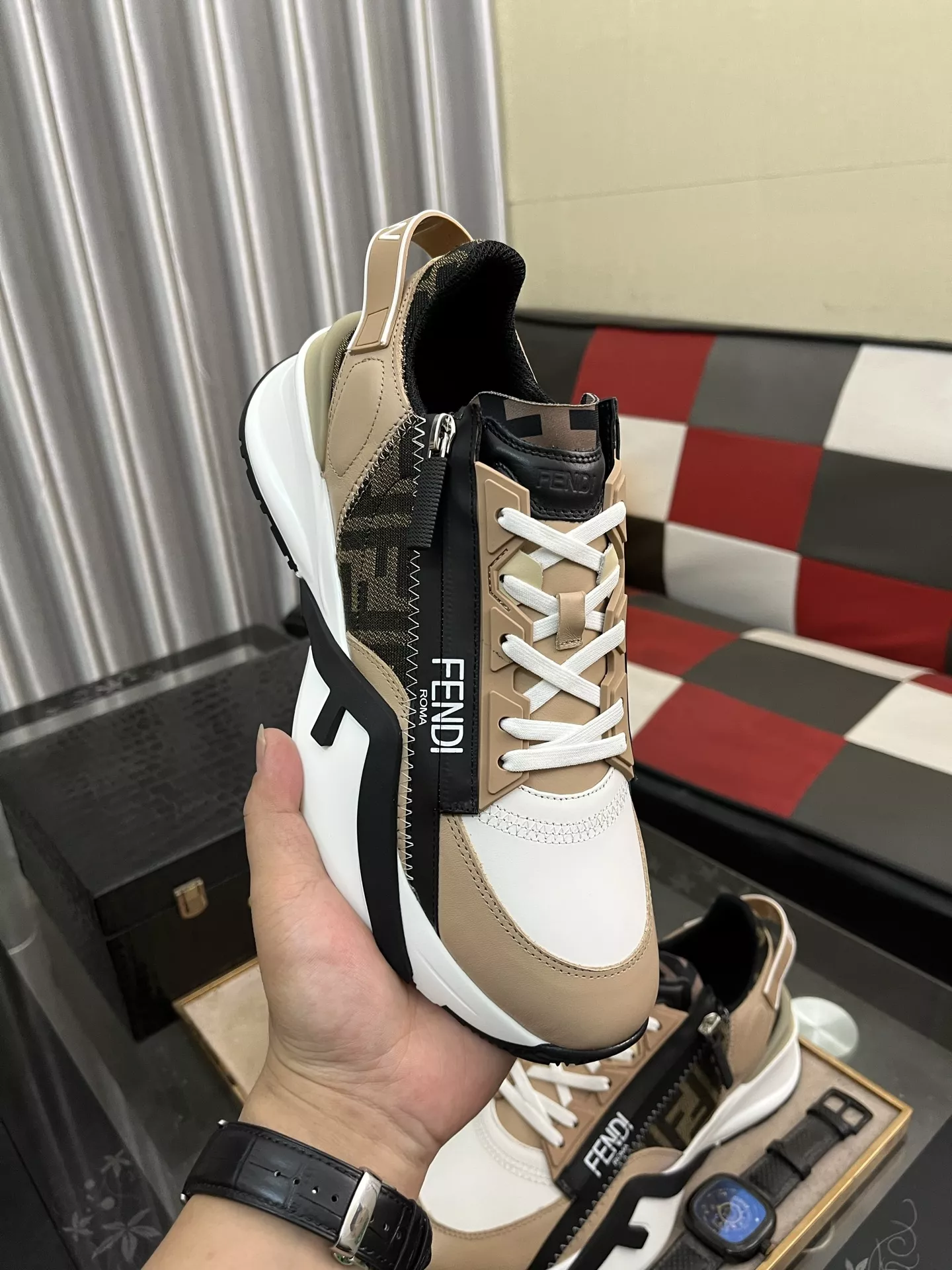 SportInspired 2936 Fendi Casual Shoes For Men
