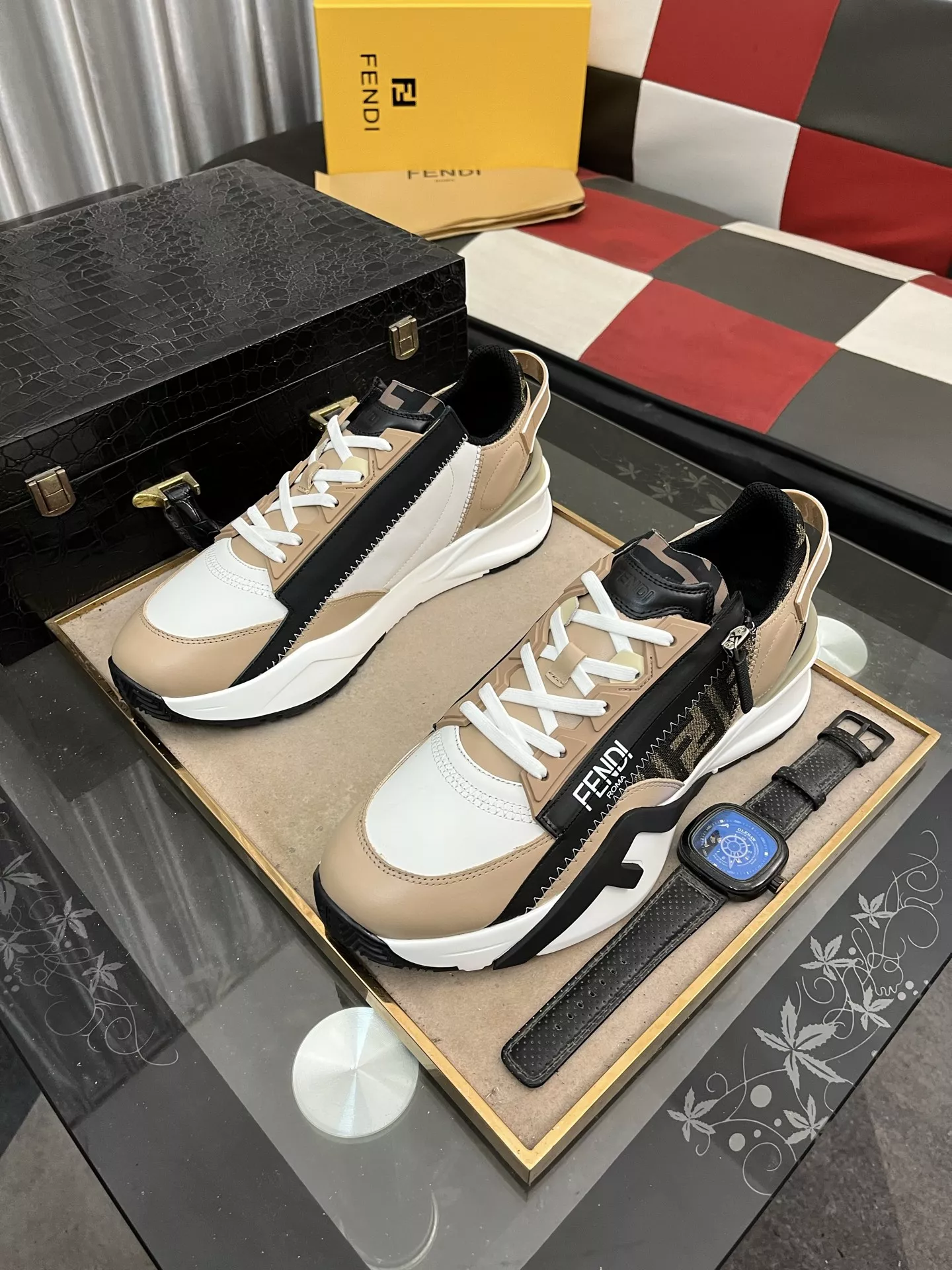 SportInspired 2936 Fendi Casual Shoes For Men