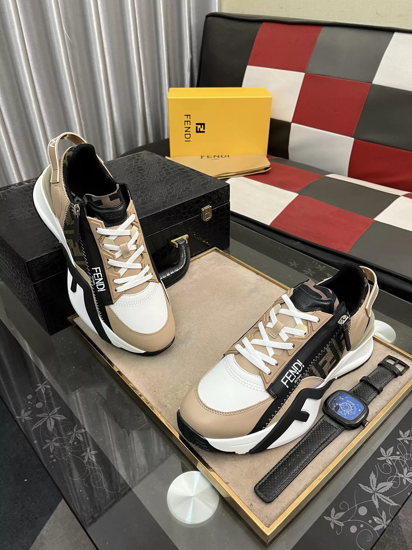 SportInspired 2936 Fendi Casual Shoes For Men