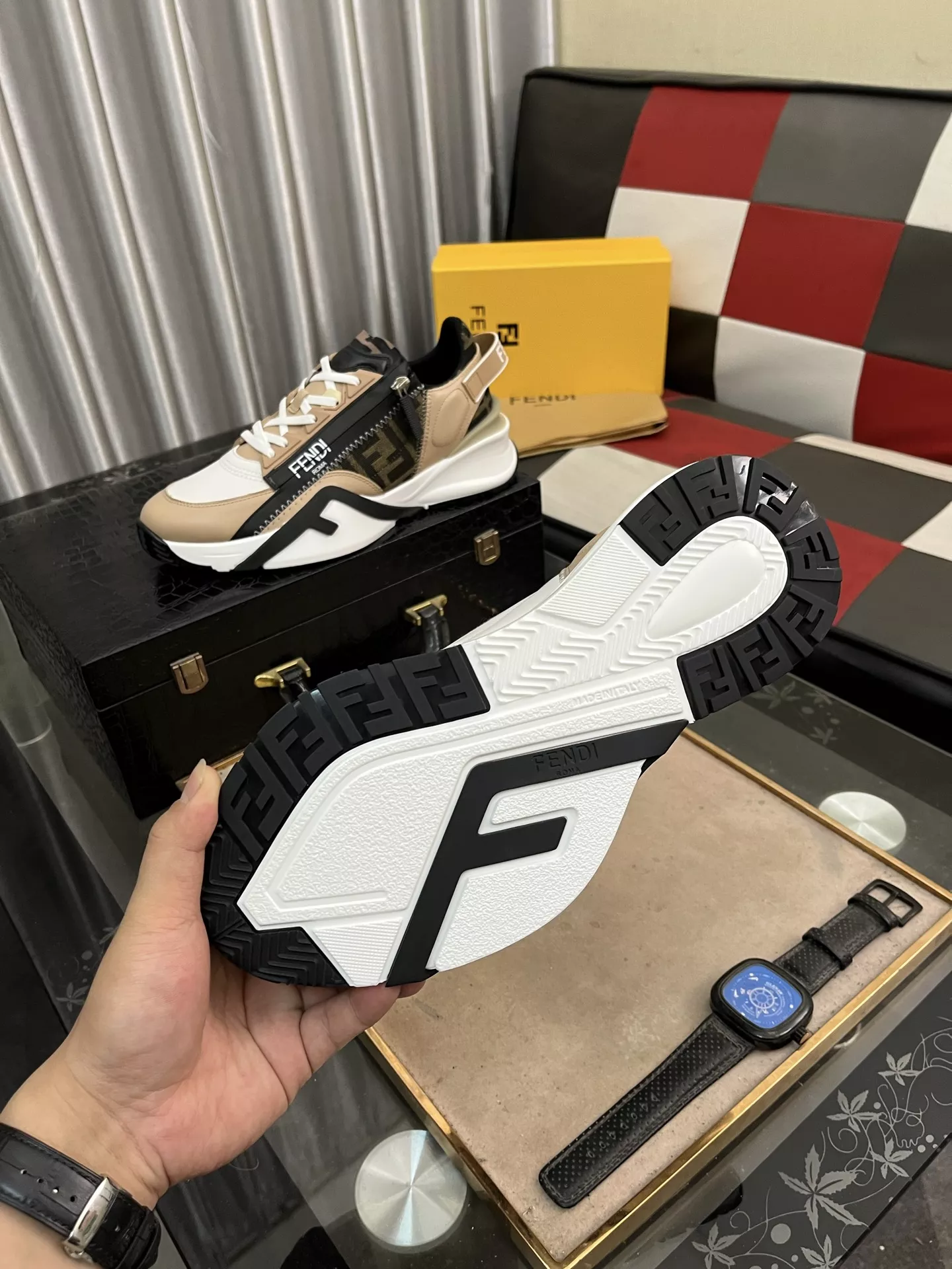SportInspired 2936 Fendi Casual Shoes For Men