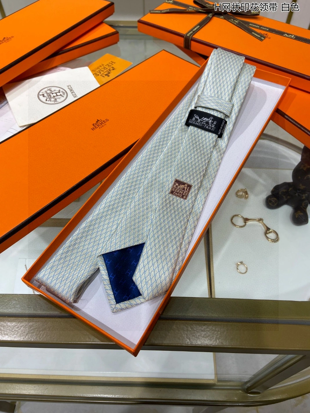 SportInspired 2987 Hermes Necktie For Men