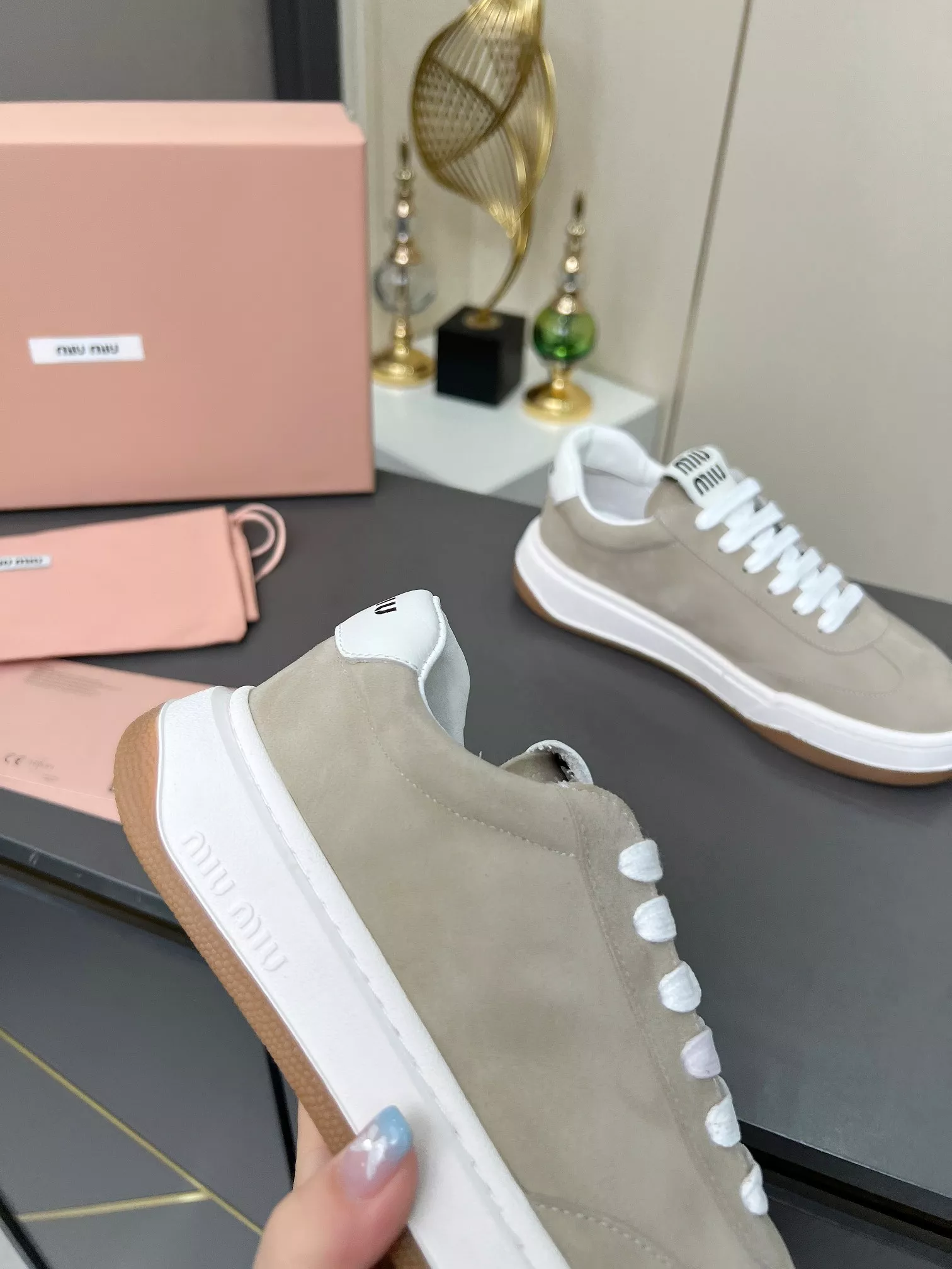 SportInspired 3054 MIU MIU Casual Shoes For Women