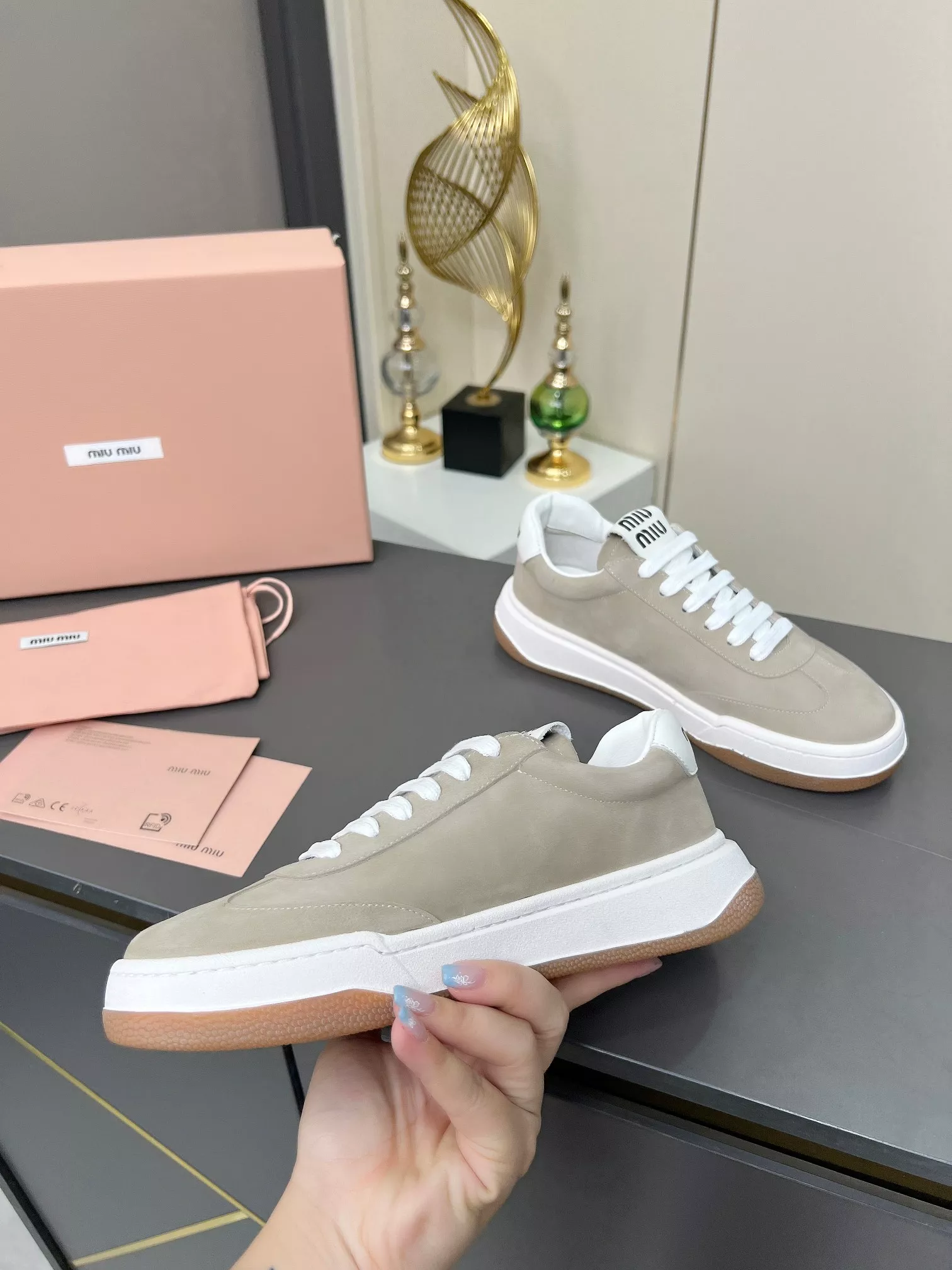 SportInspired 3054 MIU MIU Casual Shoes For Women