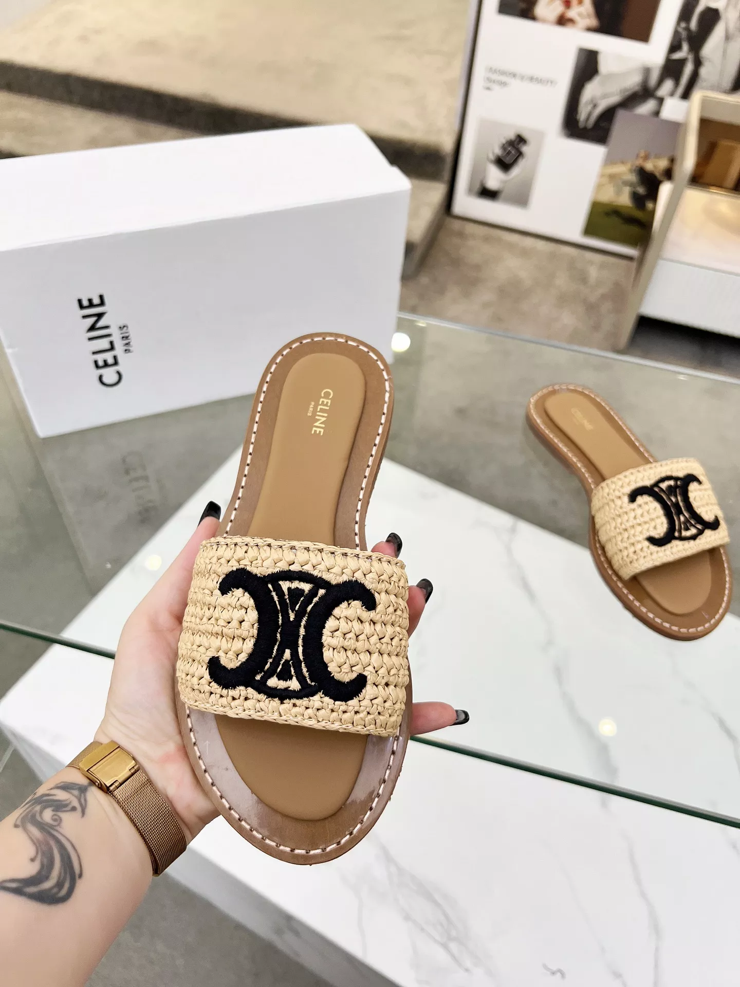 SportInspired 3127 Celine Slippers For Women