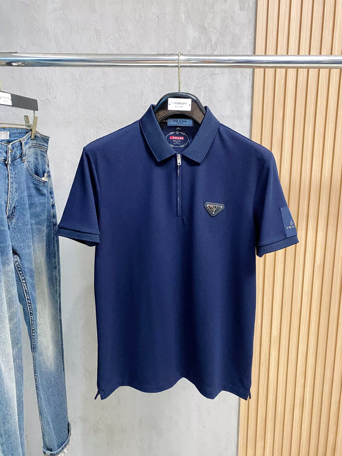 SportInspired 3256 Prada T-Shirts Short Sleeved For Men